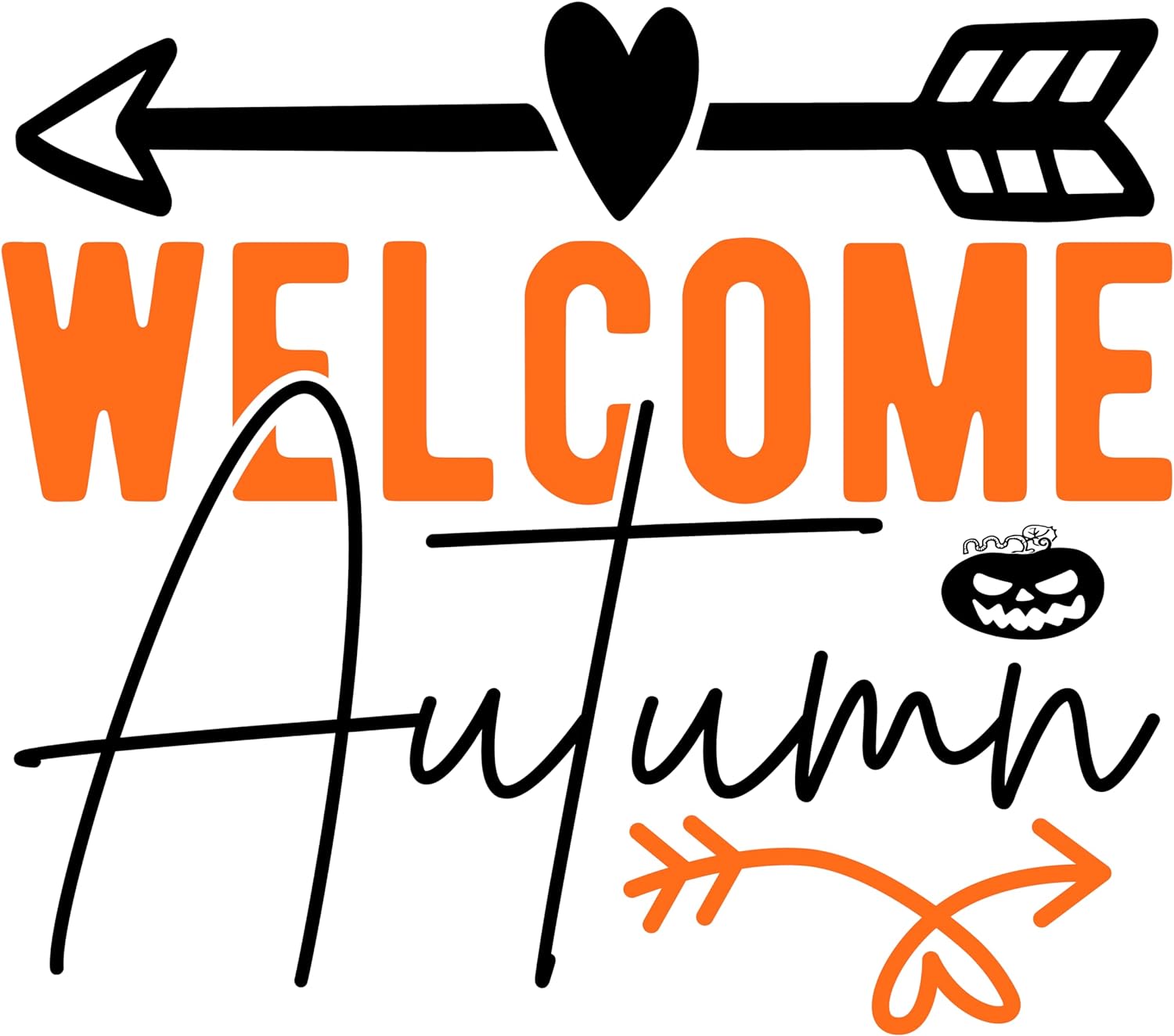 Inspirational Quote Welcome Autumn Motivational Sticker Vinyl Decal Motivation Stickers- 5" Vinyl Sticker Waterproof