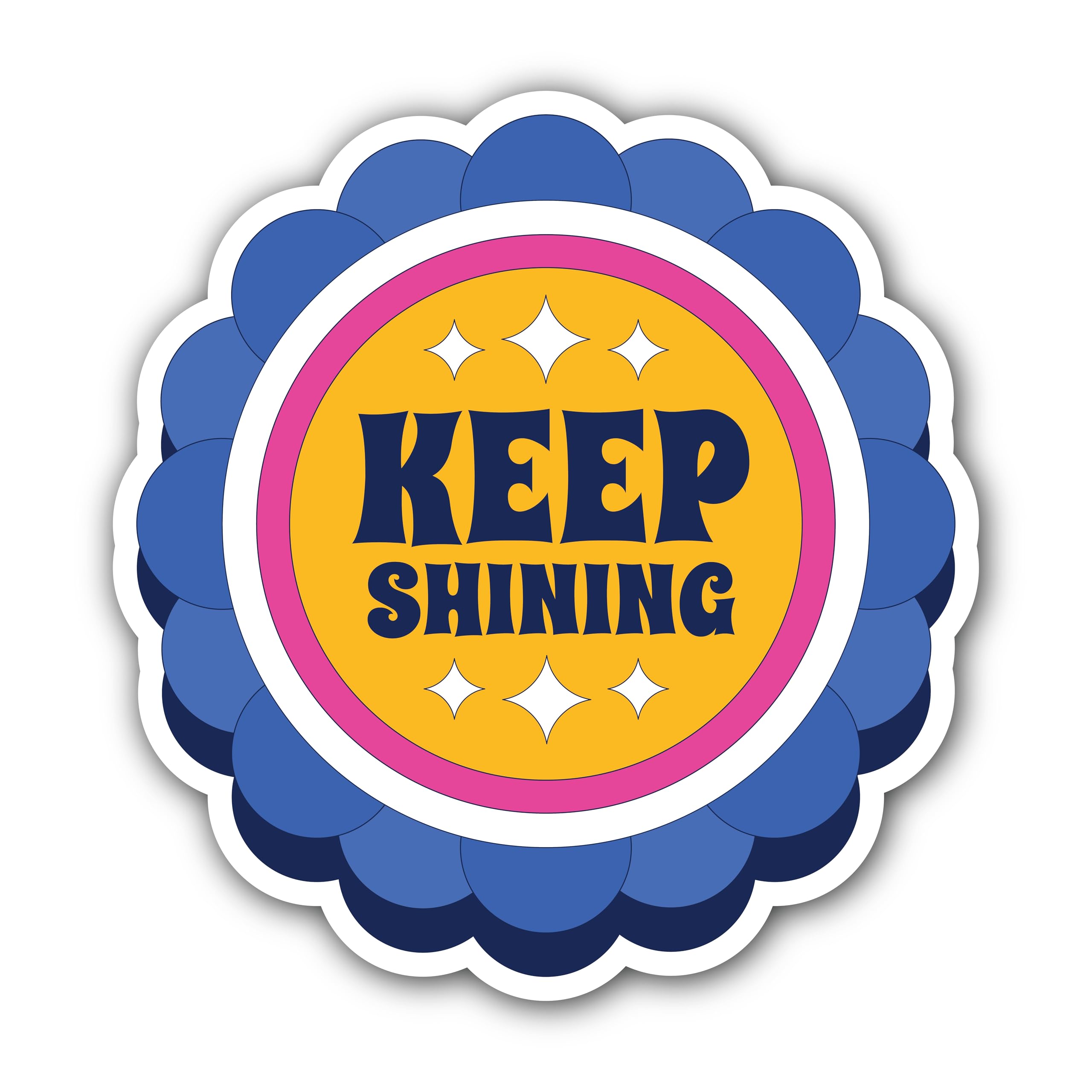 You're Exactly Where You're Supposed to be Vinyl Decal Motivation Stickers - 5" Vinyl Sticker Waterp