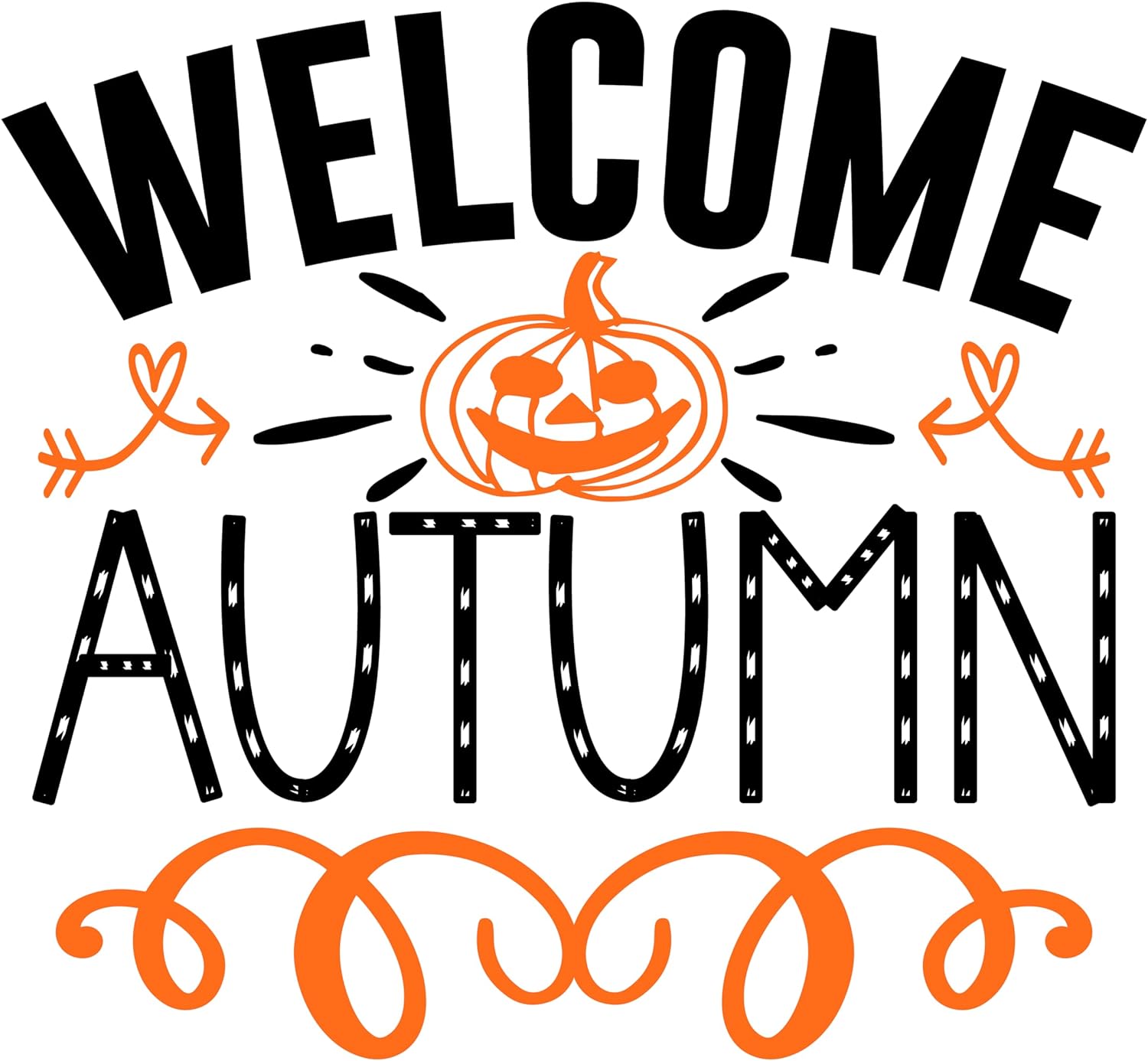 Inspirational Quote Welcom Autumn Great Gift Motivational Sticker Vinyl Decal Motivation Stickers- 5" Vinyl Sticker Waterproof