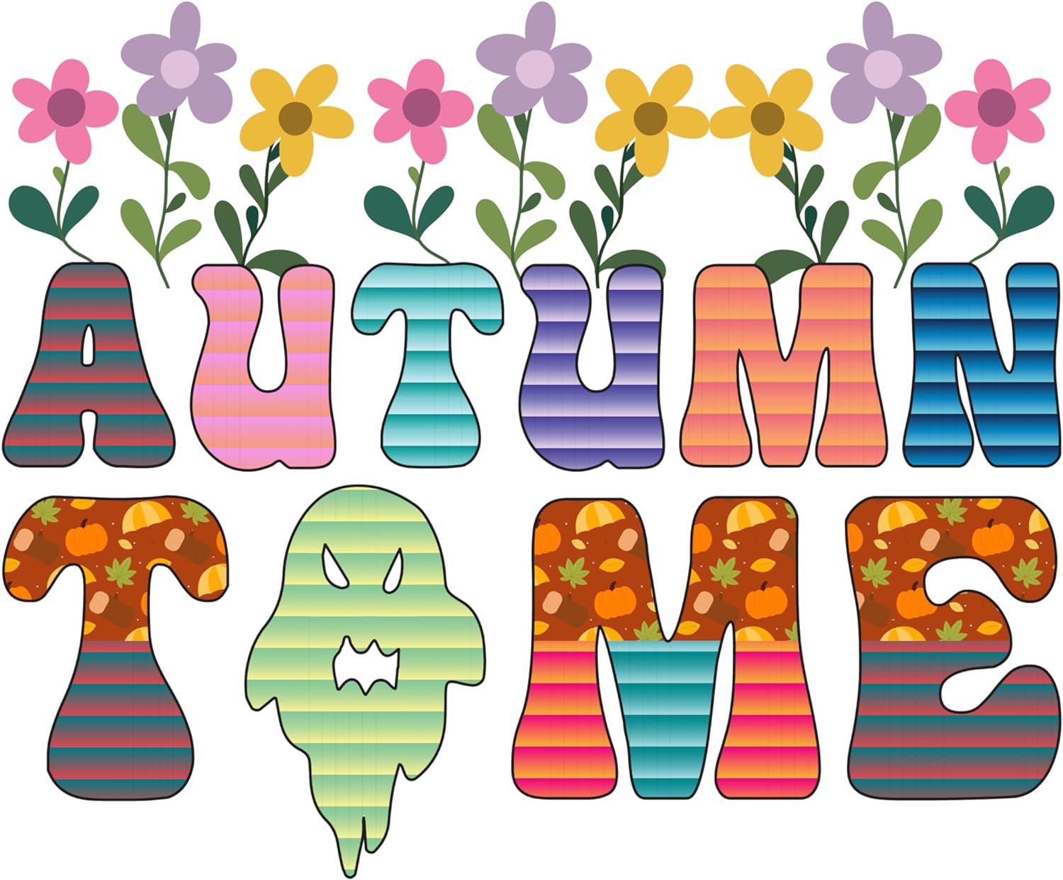 Inspirational Quote Autumn Time Spooky Motivational Sticker Vinyl Decal Motivation Stickers- 5" Vinyl Sticker Waterproof