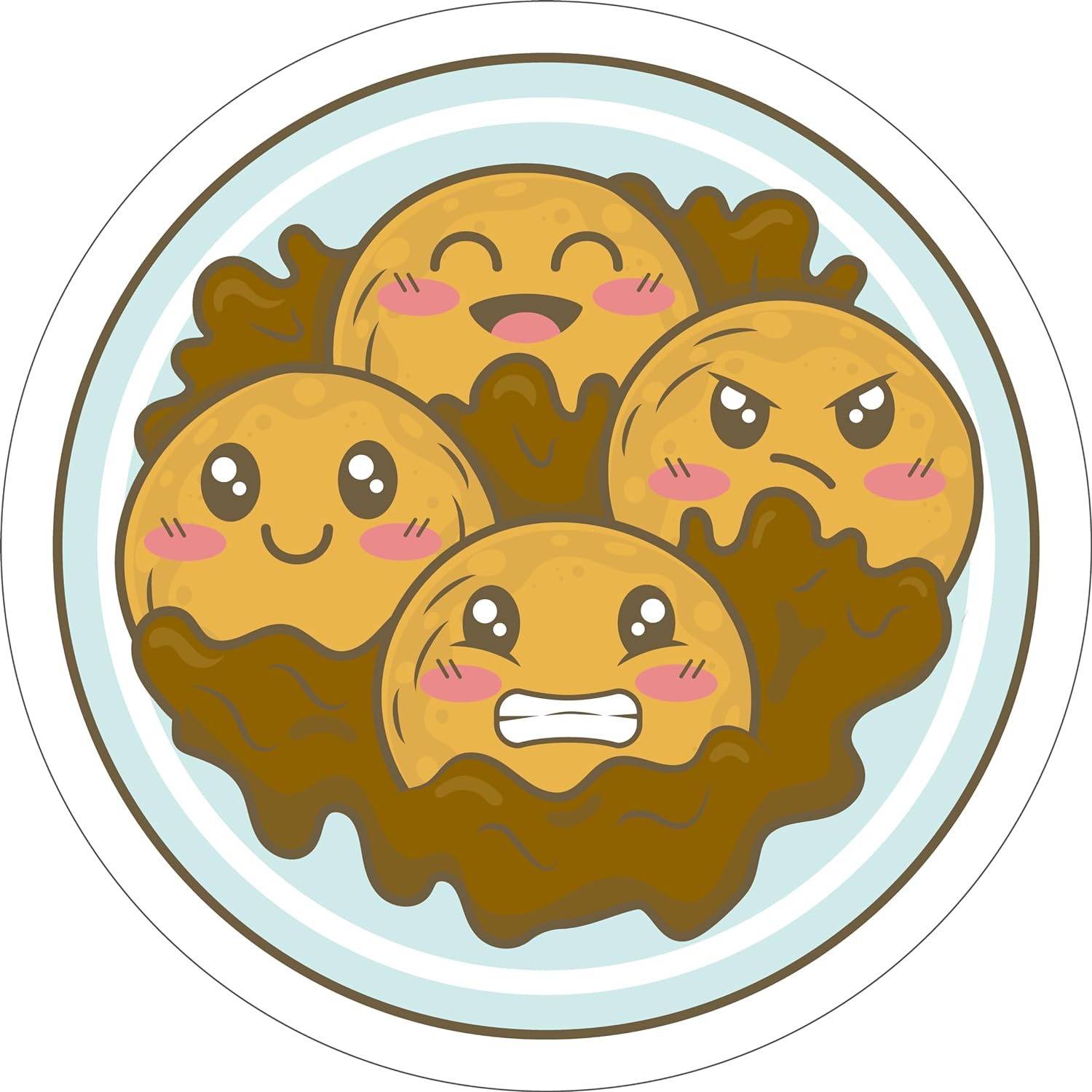 Inspirational Quote Dessertso Pumpkin Motivational Sticker Vinyl Decal Motivation Stickers- 5" Vinyl Sticker Waterproof