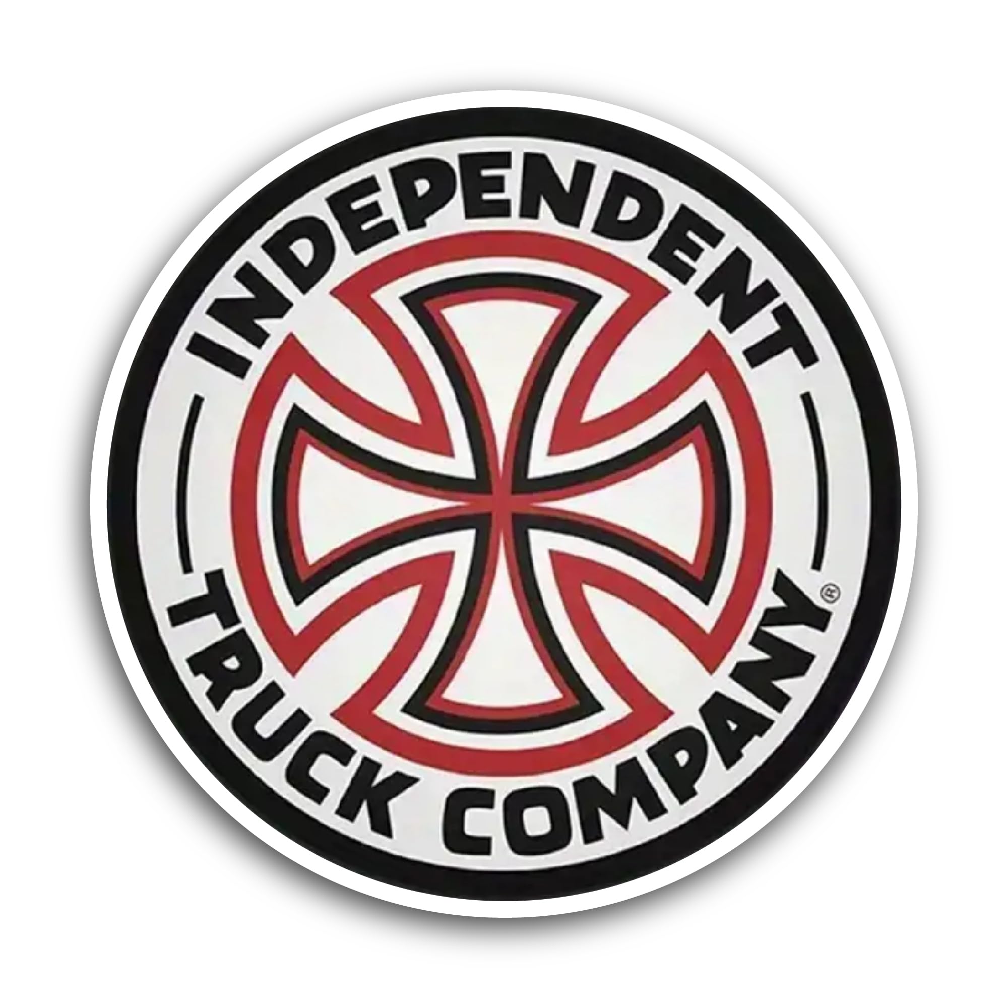 2 (Pieces) 3" and 5" Independent Truck Sticker, Waterproof Vinyl Decals for Many Purpose Like Cars,