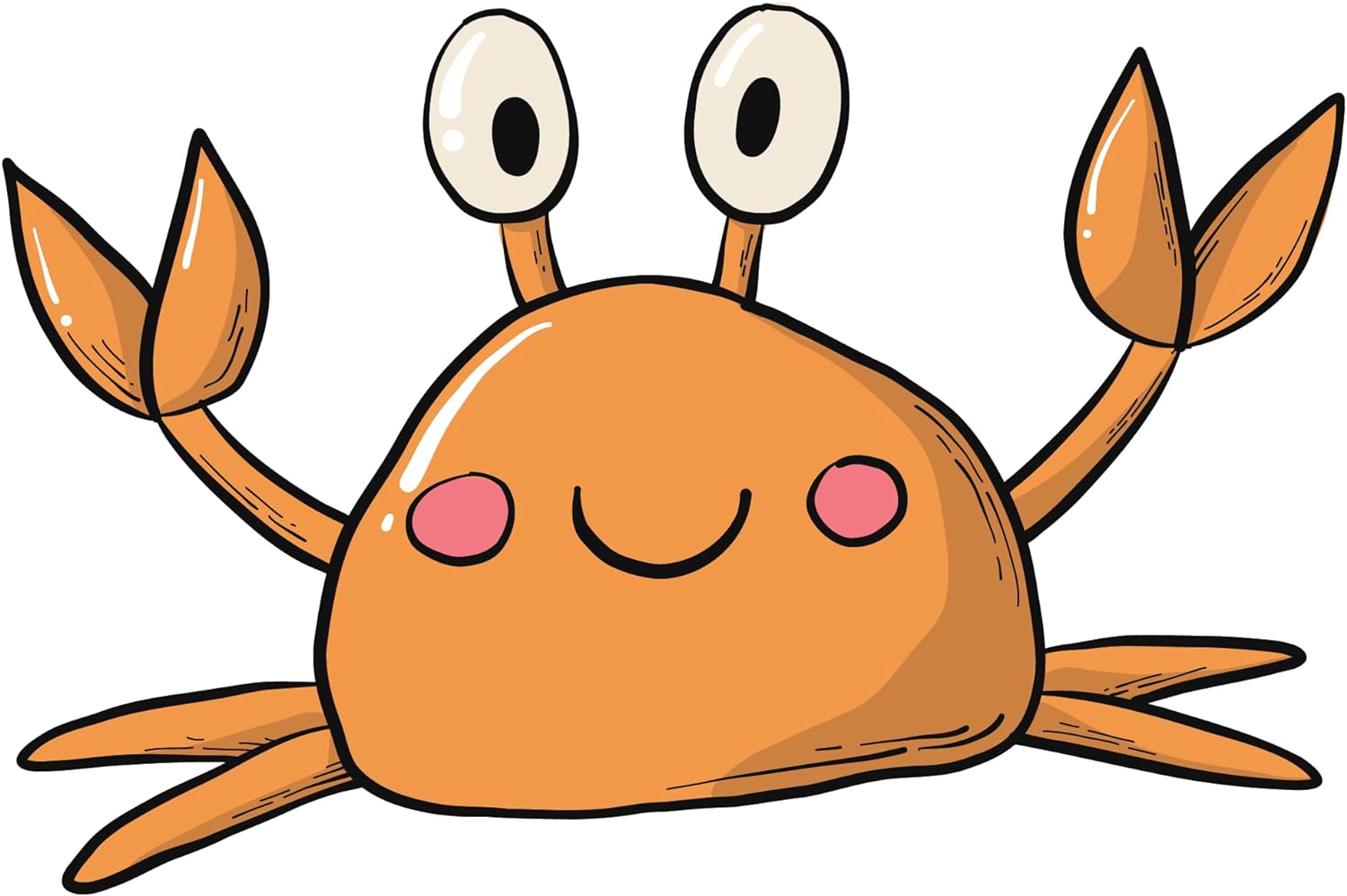 Inspirational Quote "Crab" Motivational Sticker Vinyl Decal Motivation Stickers- 5" Vinyl Sticker Waterproof