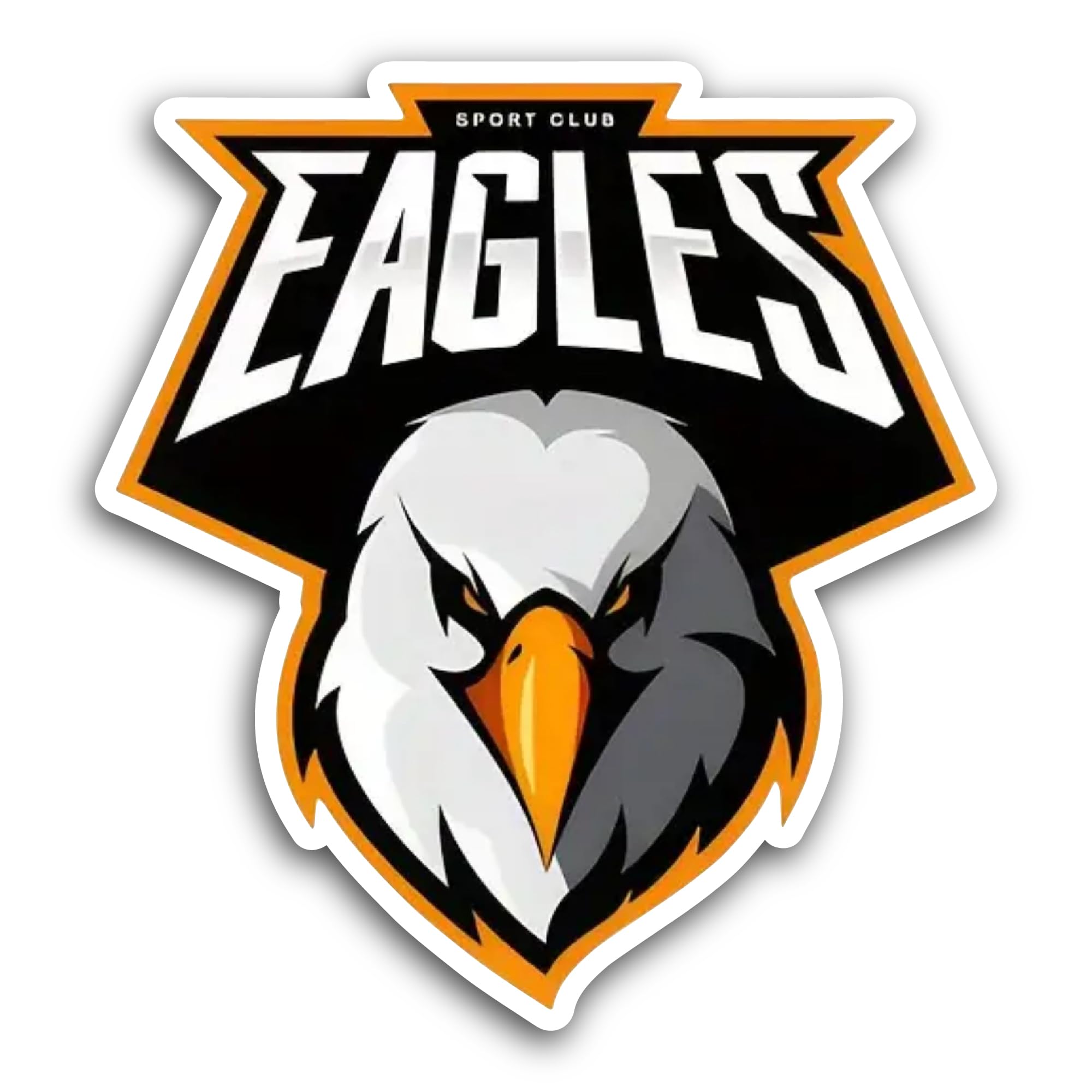 2 (Pieces) 3" and 5" Energy Sticker, Waterproof Vinyl Decals for Many Purpose Like Cars, Trucks, Lap