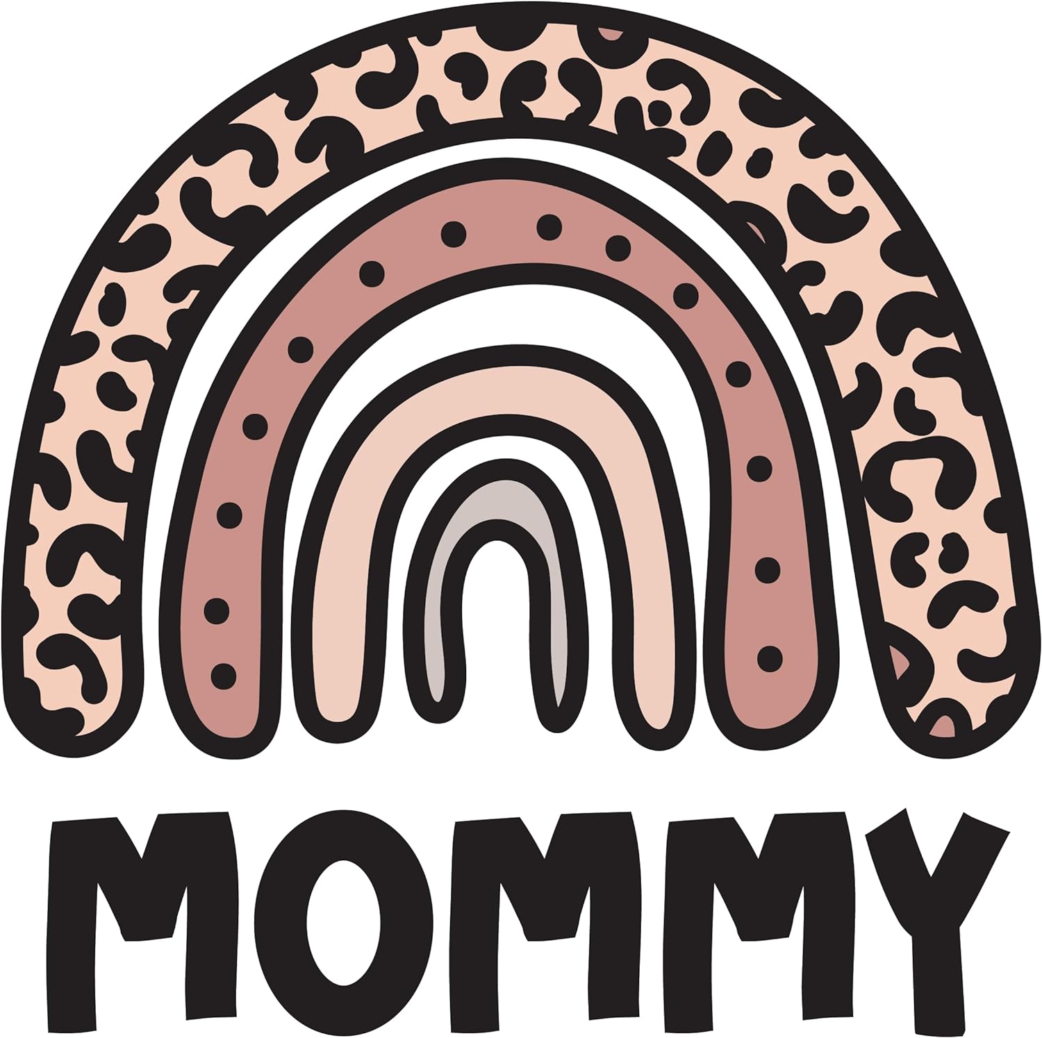 Inspirational Quote "Mommy Rainbow Style" Motivational Sticker Vinyl Decal Motivation Stickers- 5" Vinyl Sticker Waterproof