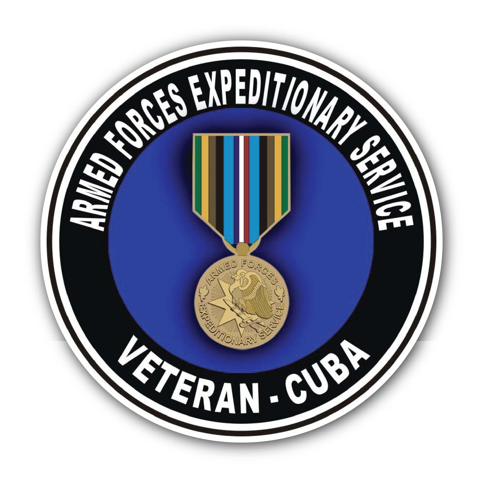 2 (Pieces) 3" and 5" USS Nitze DDG-94 Veteran Sticker, Waterproof Vinyl Decals for Many Purpose Like