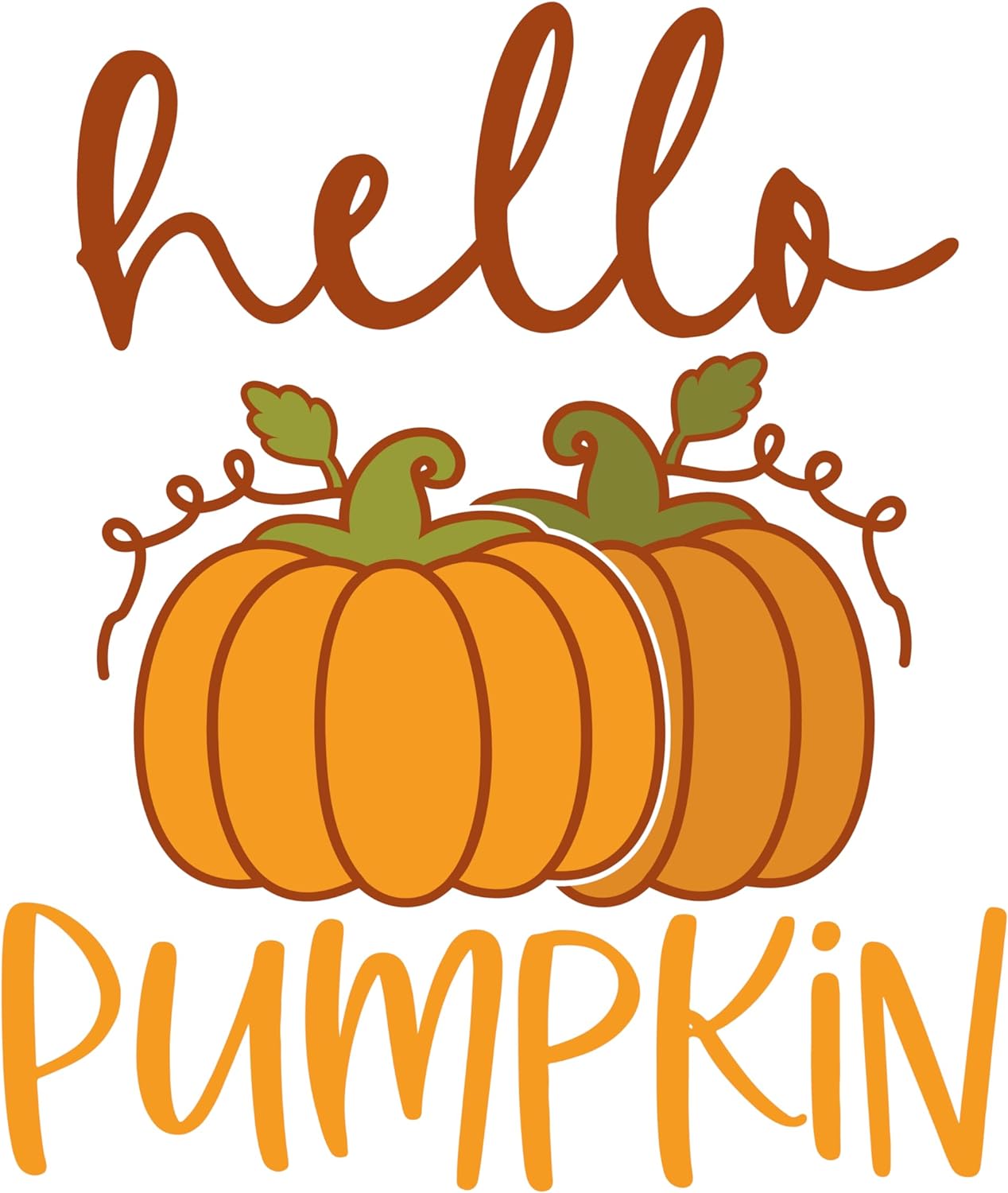 Inspirational Quote Hello Pumpkin Amazing Gift Motivational Sticker Vinyl Decal Motivation Stickers- 5" Vinyl Sticker Waterproof