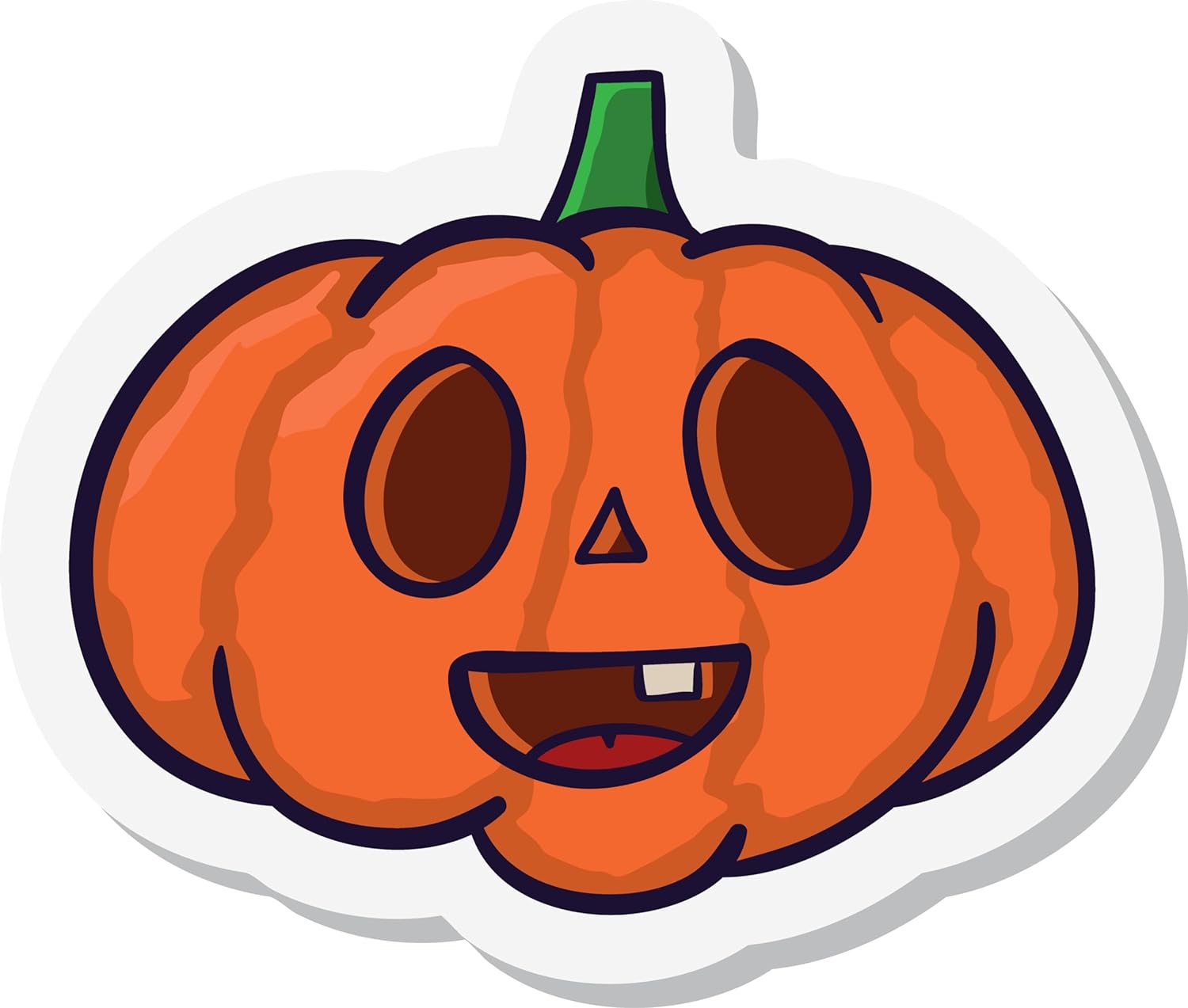 Inspirational Quote Cute Pumpkin Motivational Sticker Vinyl Decal Motivation Stickers- 5" Vinyl Sticker Waterproof