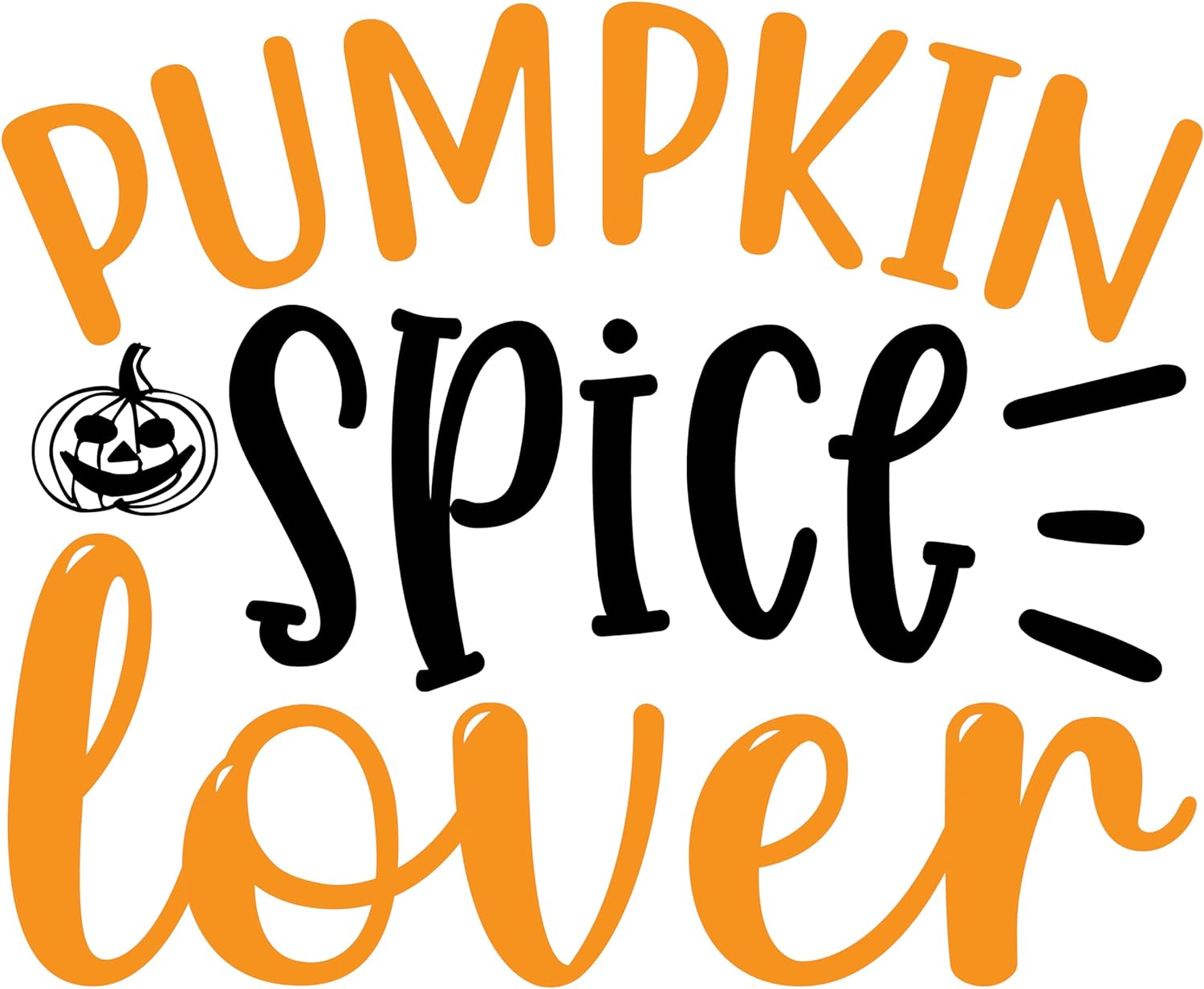 Inspirational Quote Pumpkin Spice Lover Motivational Sticker Vinyl Decal Motivation Stickers- 5" Vinyl Sticker Waterproof