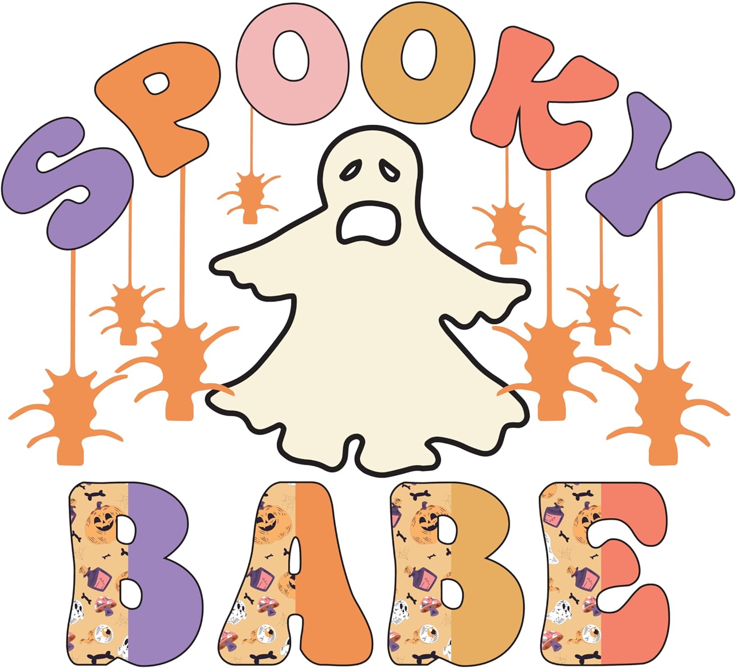 Inspirational Quote Spooky Babe Motivational Sticker Vinyl Decal Motivation Stickers- 5" Vinyl Sticker Waterproof