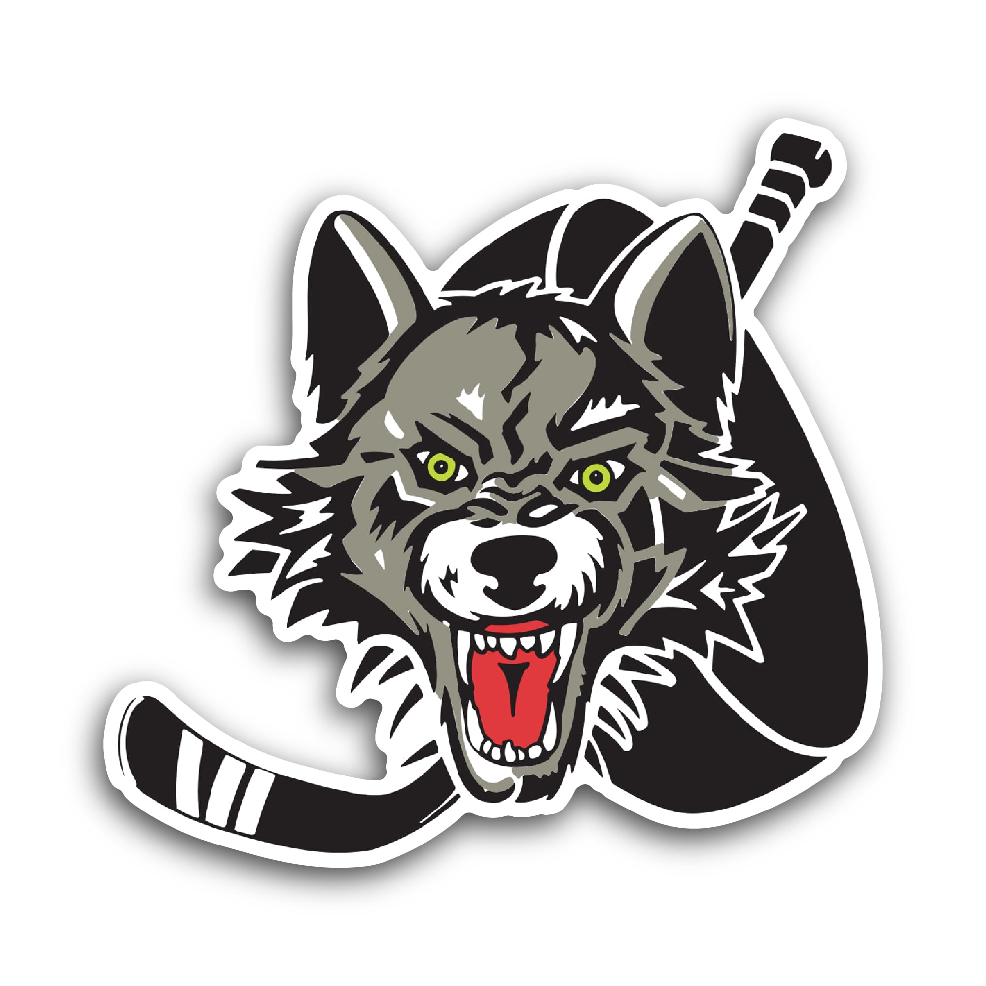 2 (Pieces) 3" and 5" Pizza Power Sticker, Waterproof Vinyl Decals for Many Purpose Like Cars, Trucks
