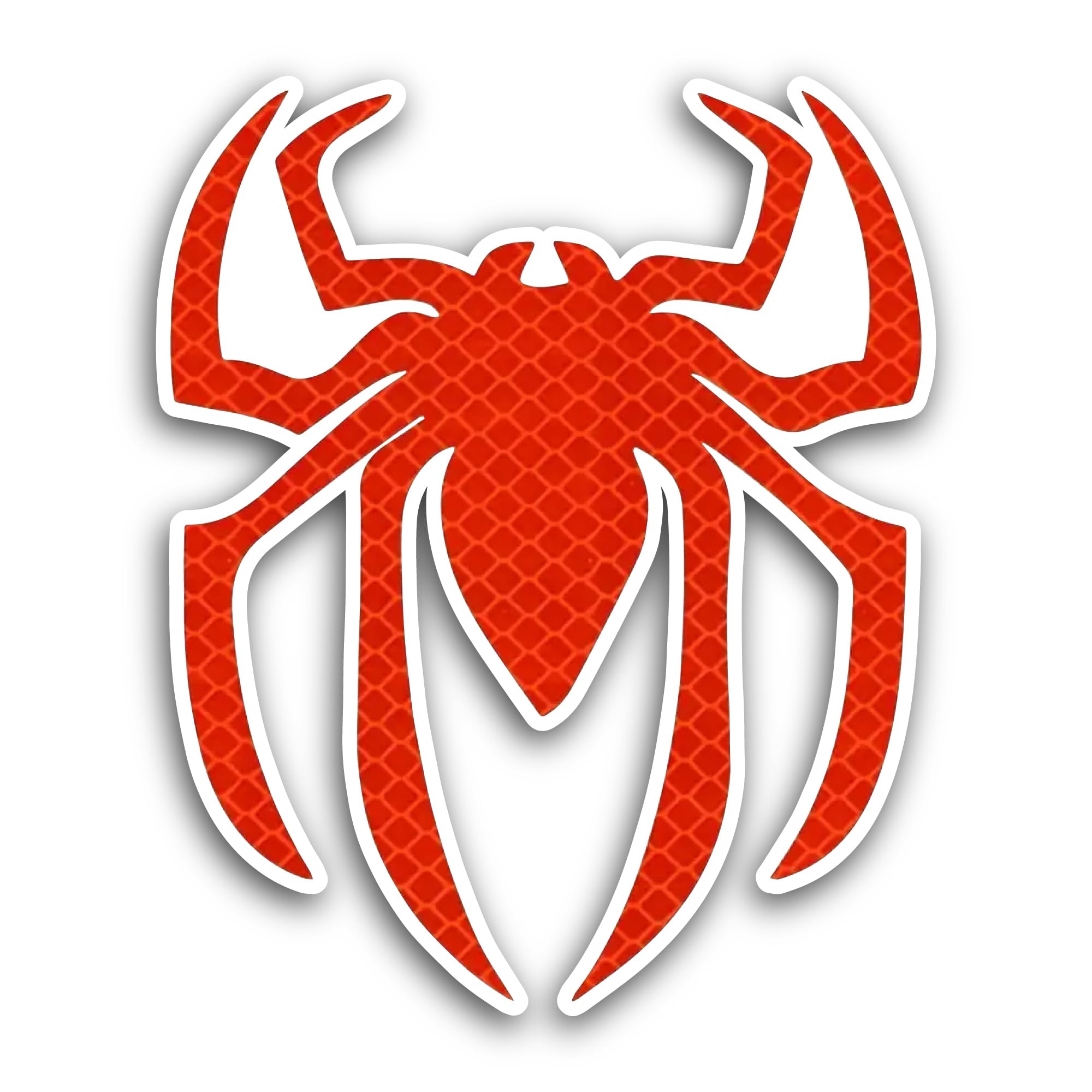 2 (Pieces) 3" and 5" Cartoon Spider Sticker, Waterproof Vinyl Decals for Many Purpose Like Cars, Tru