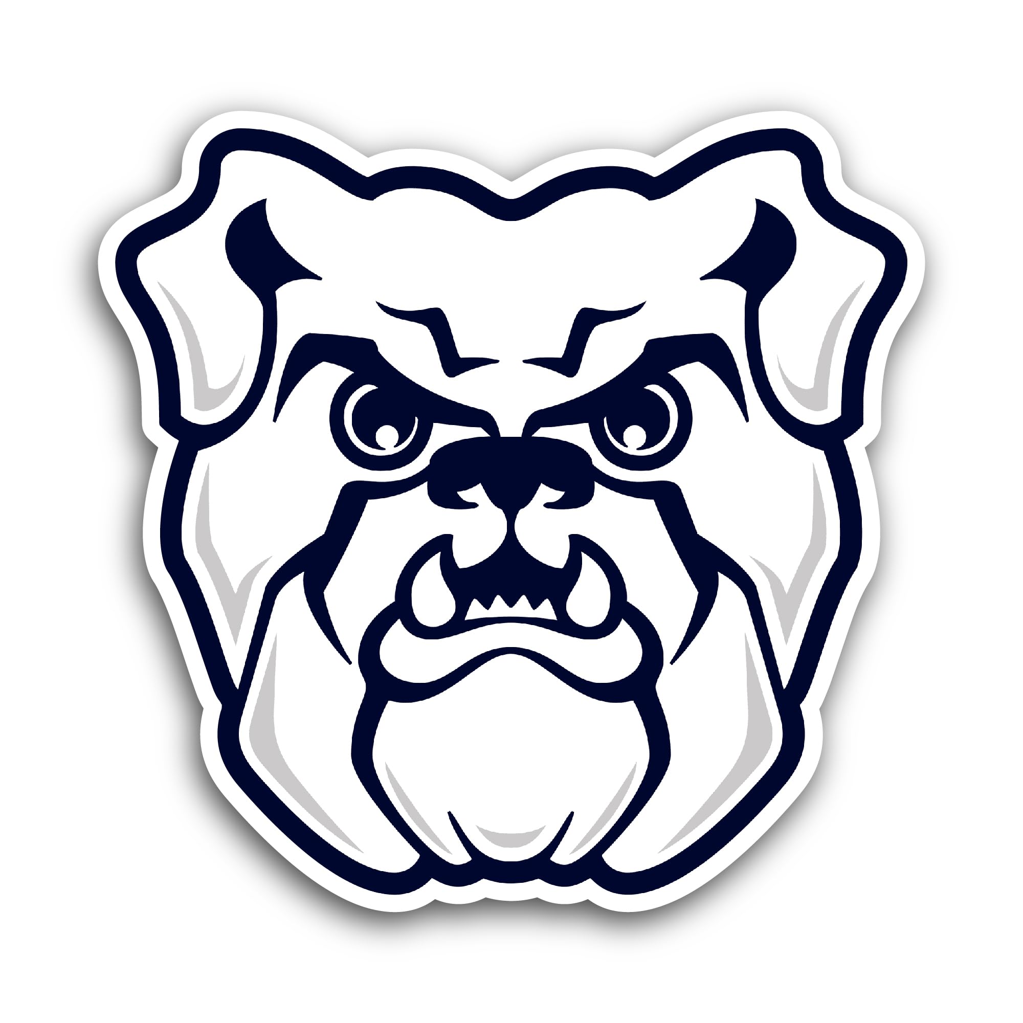 2 (Pieces) 3" and 5" Butler Bulld0gs Sticker, Waterproof Vinyl Decals for Many Purpose Like Cars, Tr