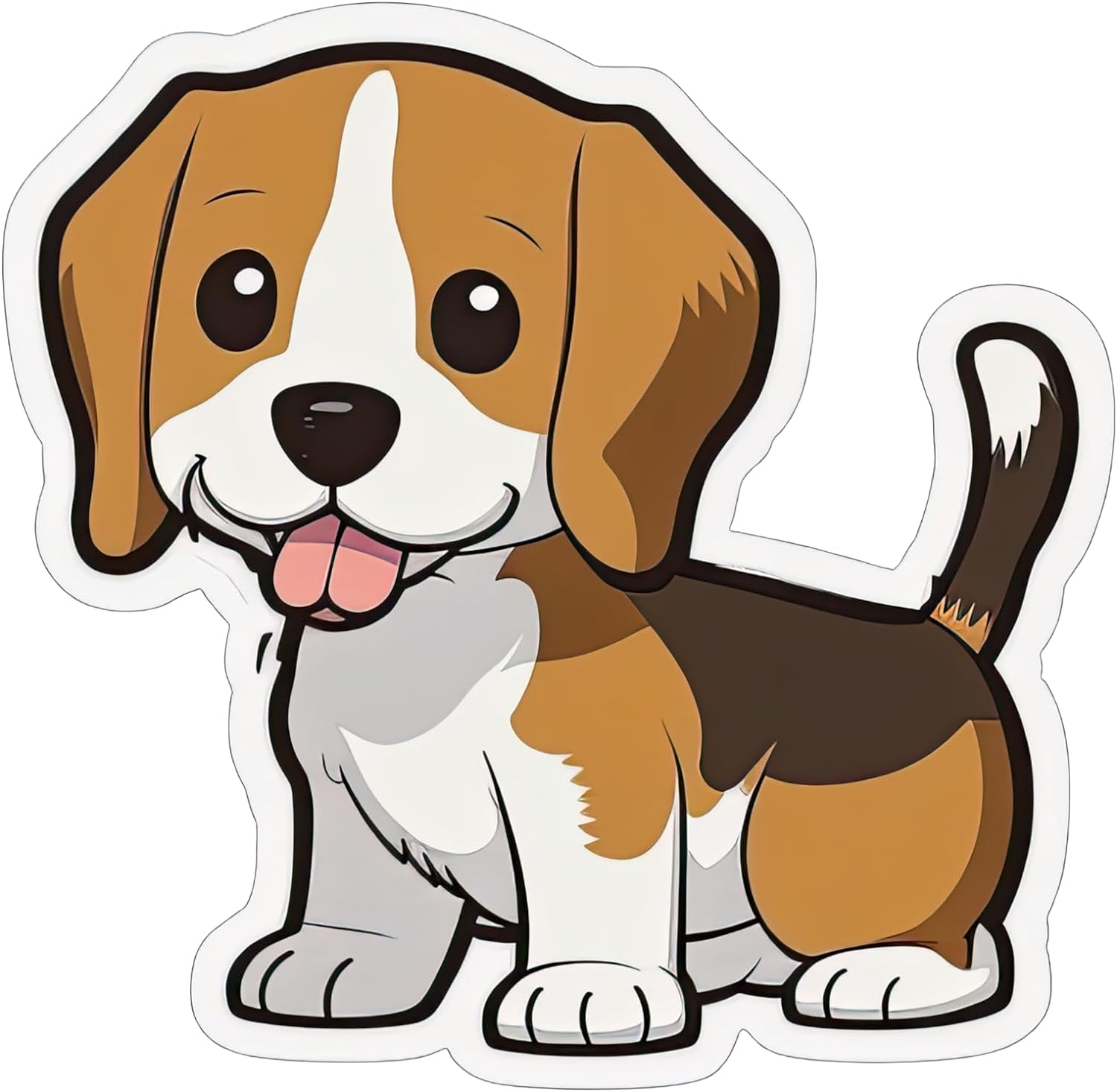 Inspirational Quote "Cool Baby Dog" Motivational Sticker Vinyl Decal Motivation Stickers- 5" Vinyl Sticker Waterproof