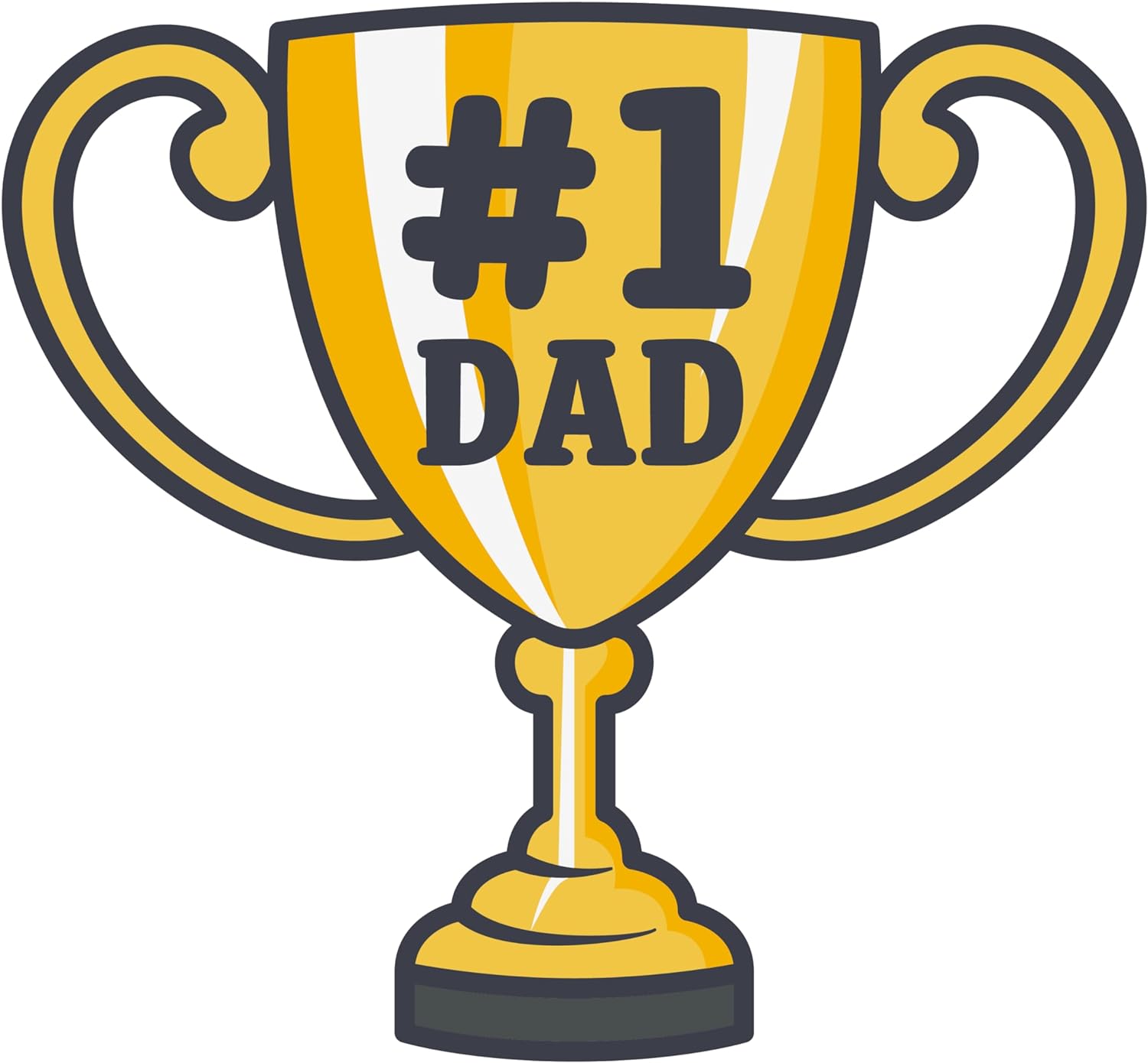 Inspirational Quote "Best dad" Motivational Sticker Vinyl Decal Motivation Stickers- 5" Vinyl Sticker Waterproof