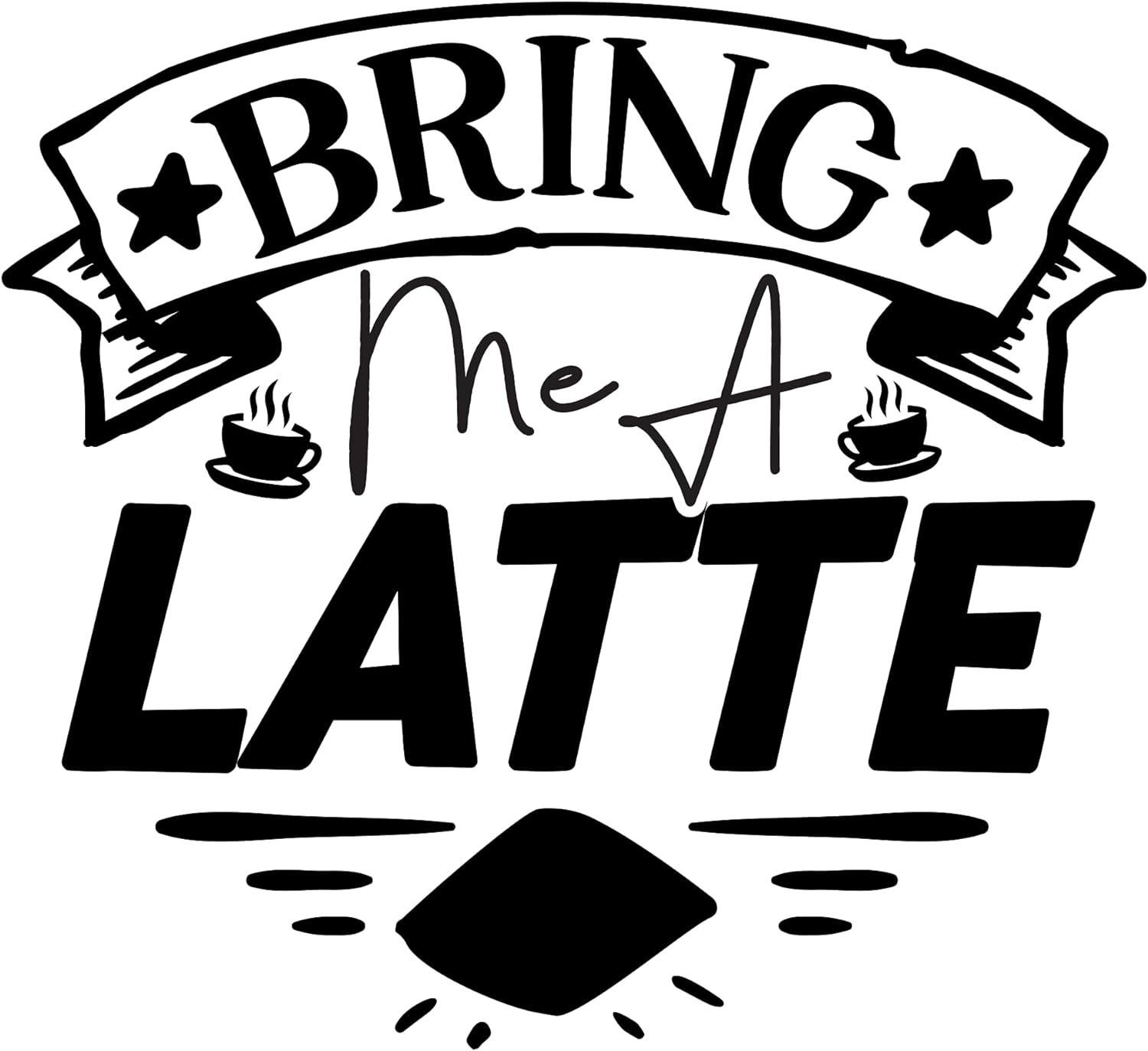 Inspirational Quote "But First Coffee" Motivational Sticker Vinyl Decal Motivation Stickers- 5" Vinyl Sticker Waterproof