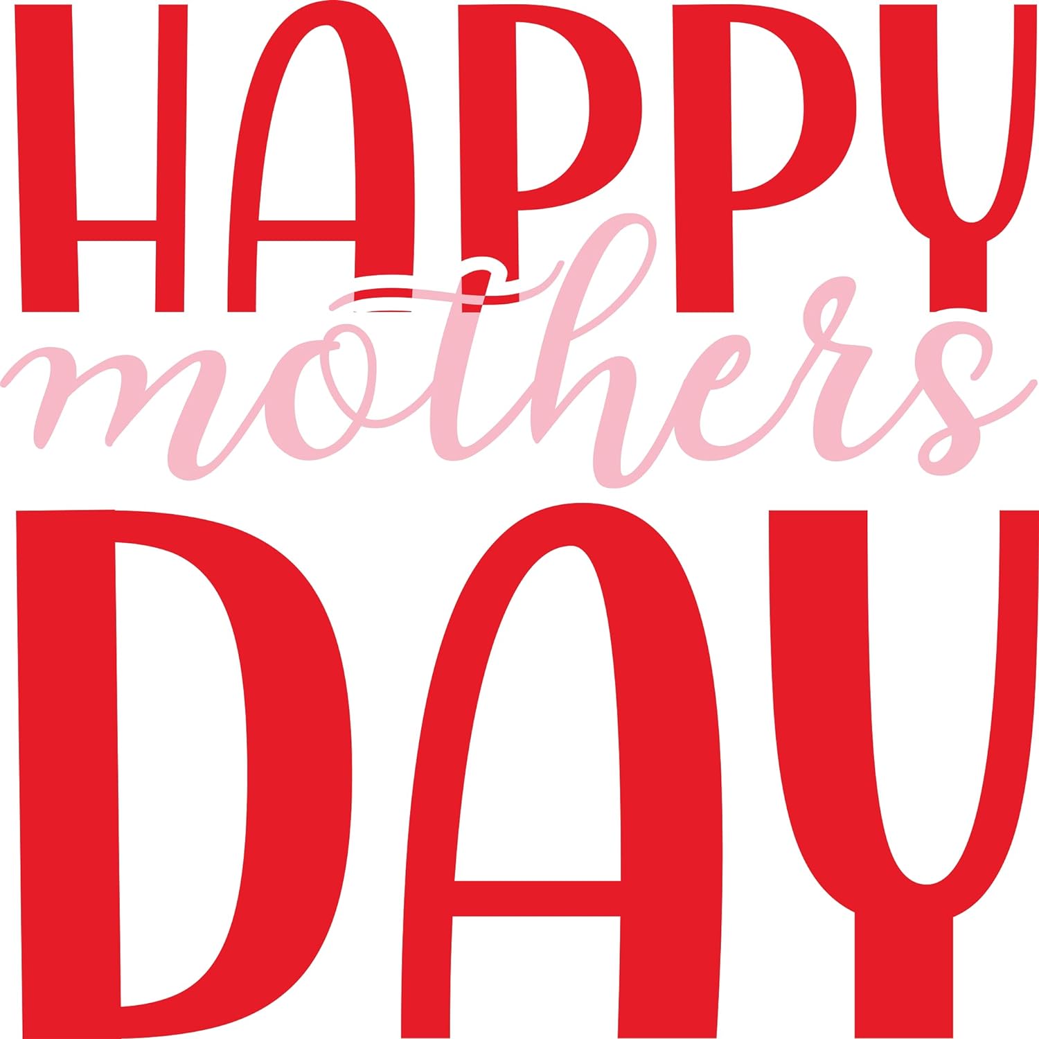 Inspirational Quote "Happy Mothers Day, Cool Sticker" Motivational Sticker Vinyl Decal Motivation Stickers- 5" Vinyl Sticker Waterproof
