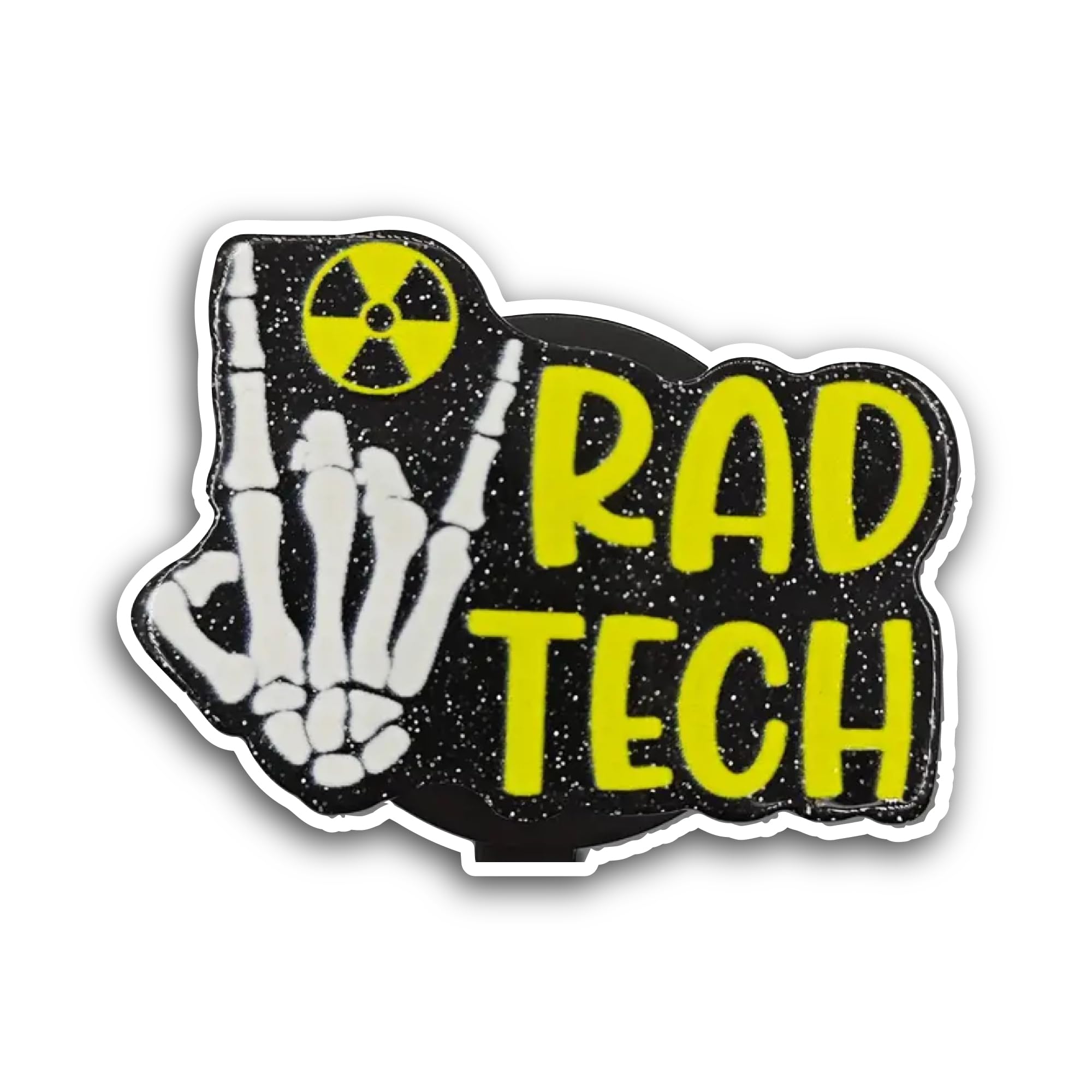 2 (Pieces) 3" and 5" Rad Tech Sticker, Waterproof Vinyl Decals for Many Purpose Like Cars, Trucks, L