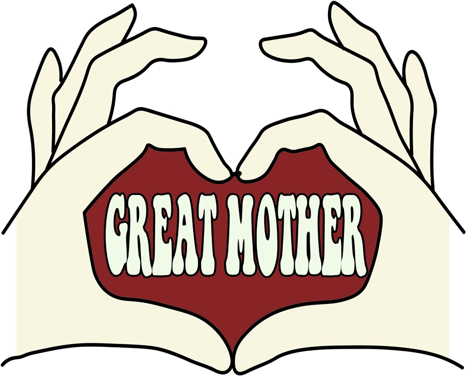 Inspirational Quote "Great Mother" Motivational Sticker Vinyl Decal Motivation Stickers- 5" Vinyl Sticker Waterproof