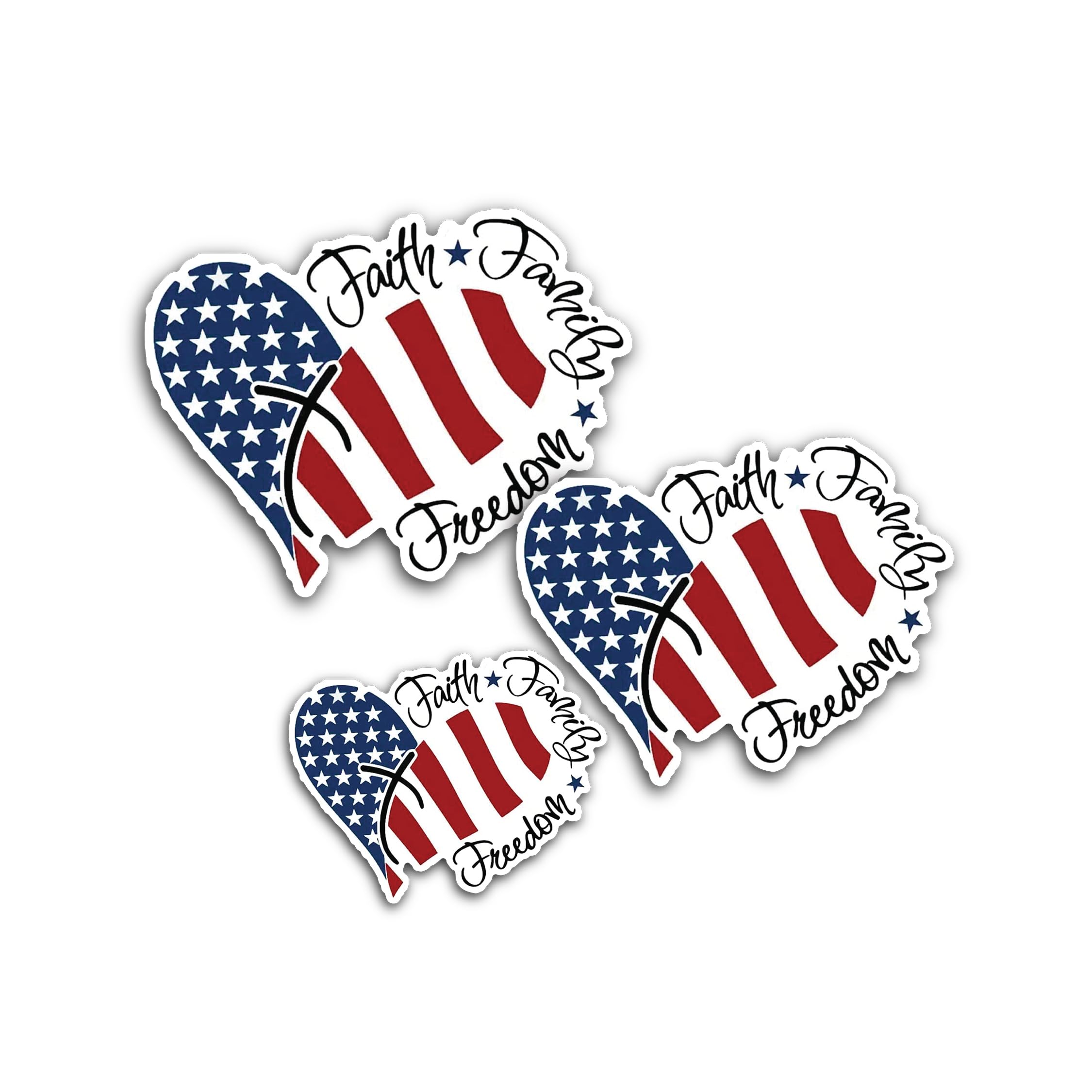 2 (Pieces) 3" and 5" Hippo Head Cactus Sticker, Waterproof Vinyl Decals for Many Purpose Like Cars,
