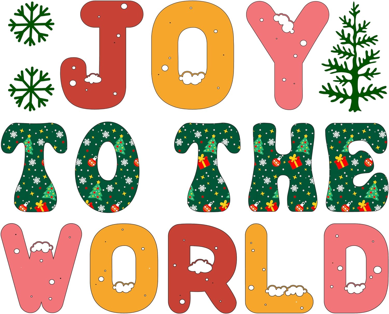 Inspirational Quote Joy to The World Motivational Sticker Vinyl Decal Motivation Stickers- 5" Vinyl Sticker Waterproof
