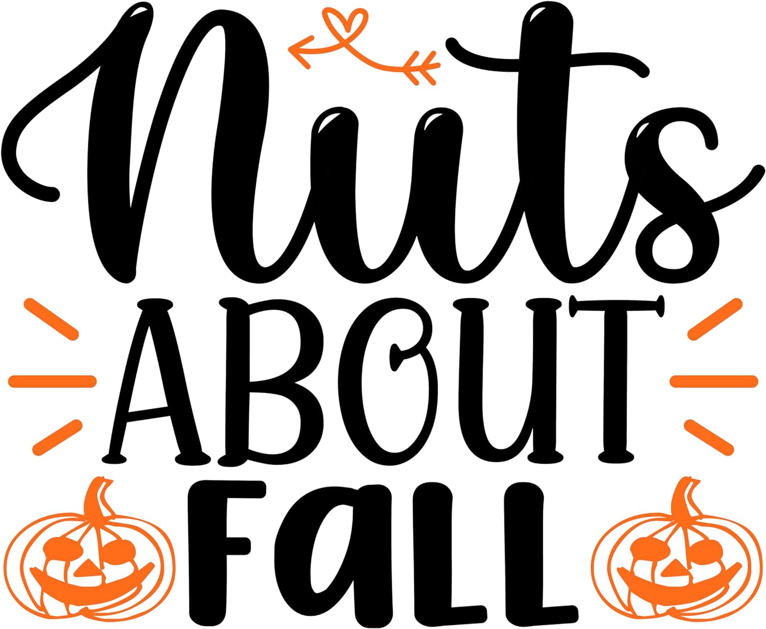 Inspirational Quote Nuts About Fall Motivational Sticker Vinyl Decal Motivation Stickers- 5" Vinyl Sticker Waterproof