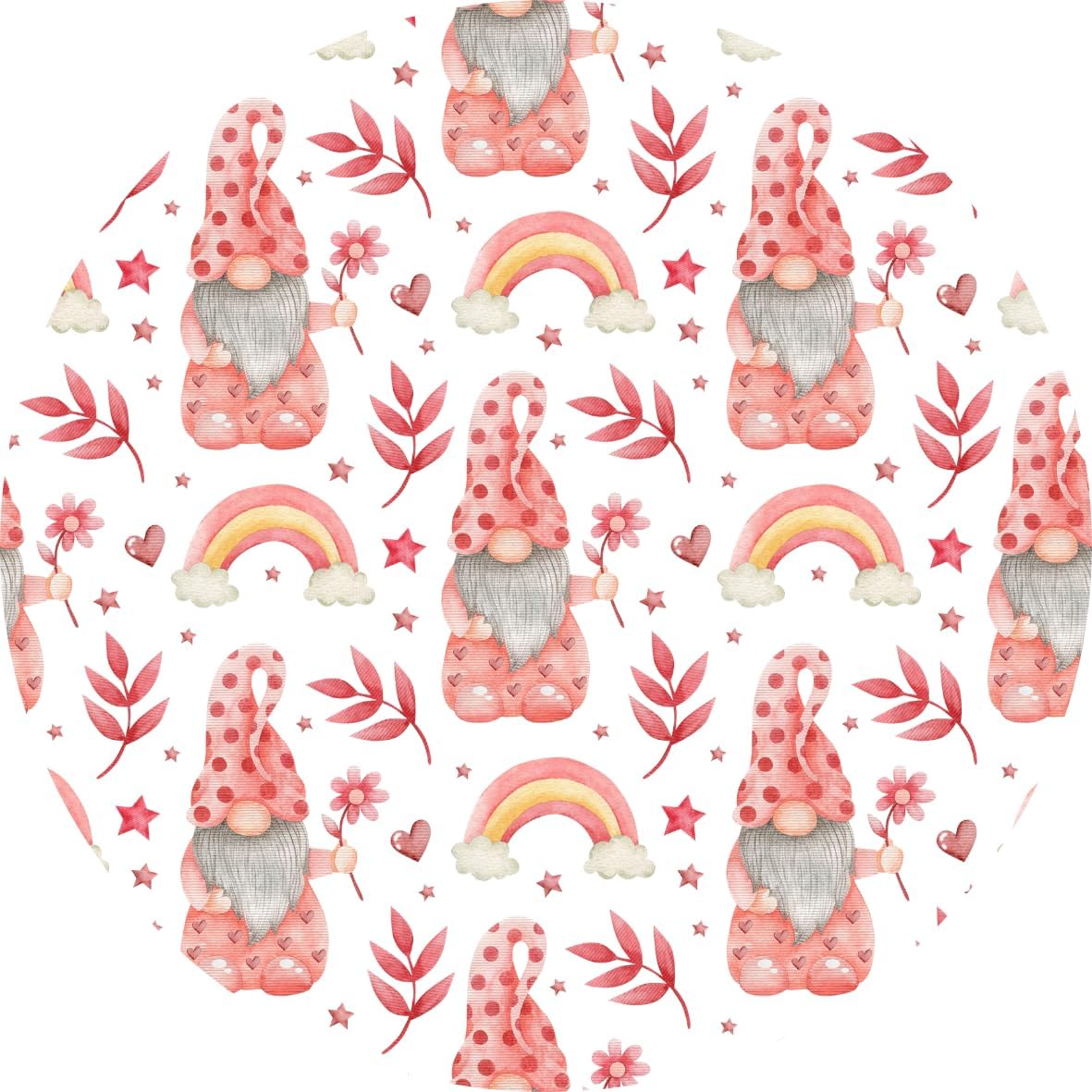 Inspirational Quote Cute Gnome Pattern Motivational Sticker Vinyl Decal Motivation Stickers- 5" Vinyl Sticker Waterproof
