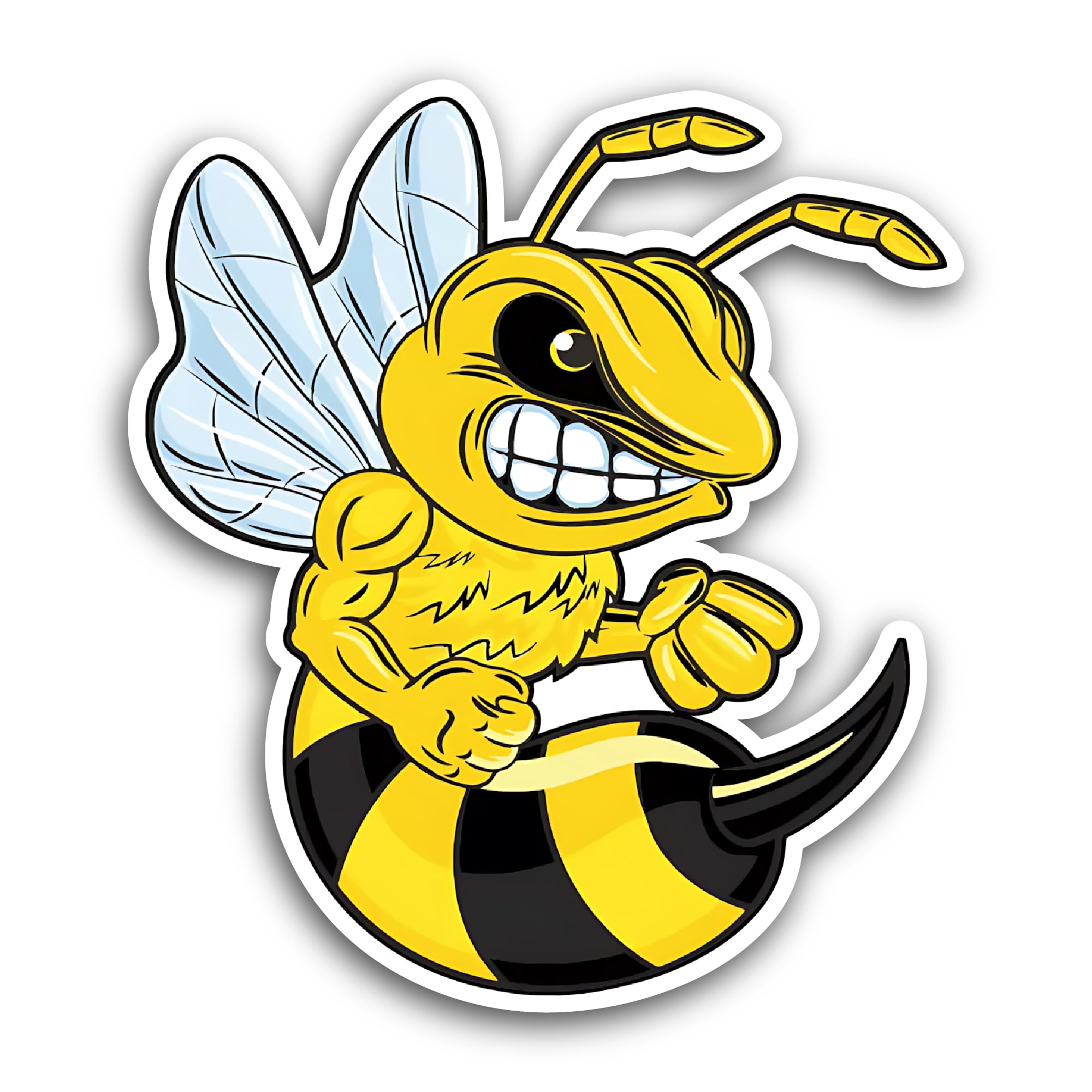 2 (Pieces) 3" and 5" Gaul0ises Motorcycle Helmet Sticker, Waterproof Vinyl Decals for Many Purpose L
