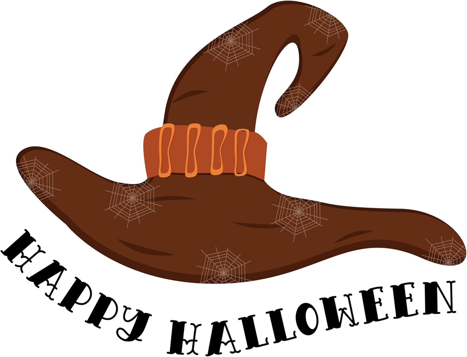Inspirational Quote Happy Halloween Witch Hat Sticker Motivational Sticker Vinyl Decal Motivation Stickers- 5" Vinyl Sticker Waterproof