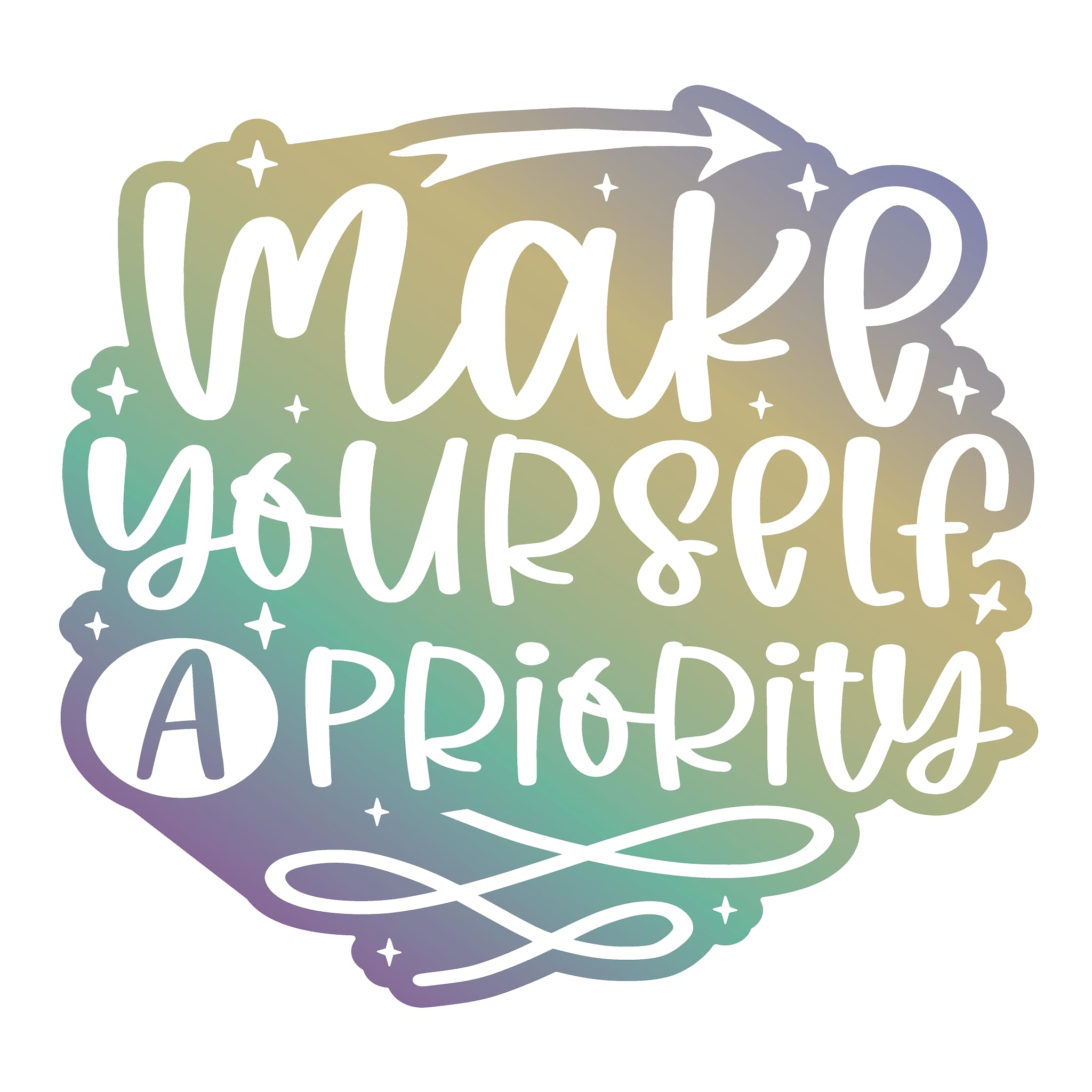Inspirational Quote Sad Mood Cloud Motivational Sticker Vinyl Decal Motivation Stickers- Choose in 3