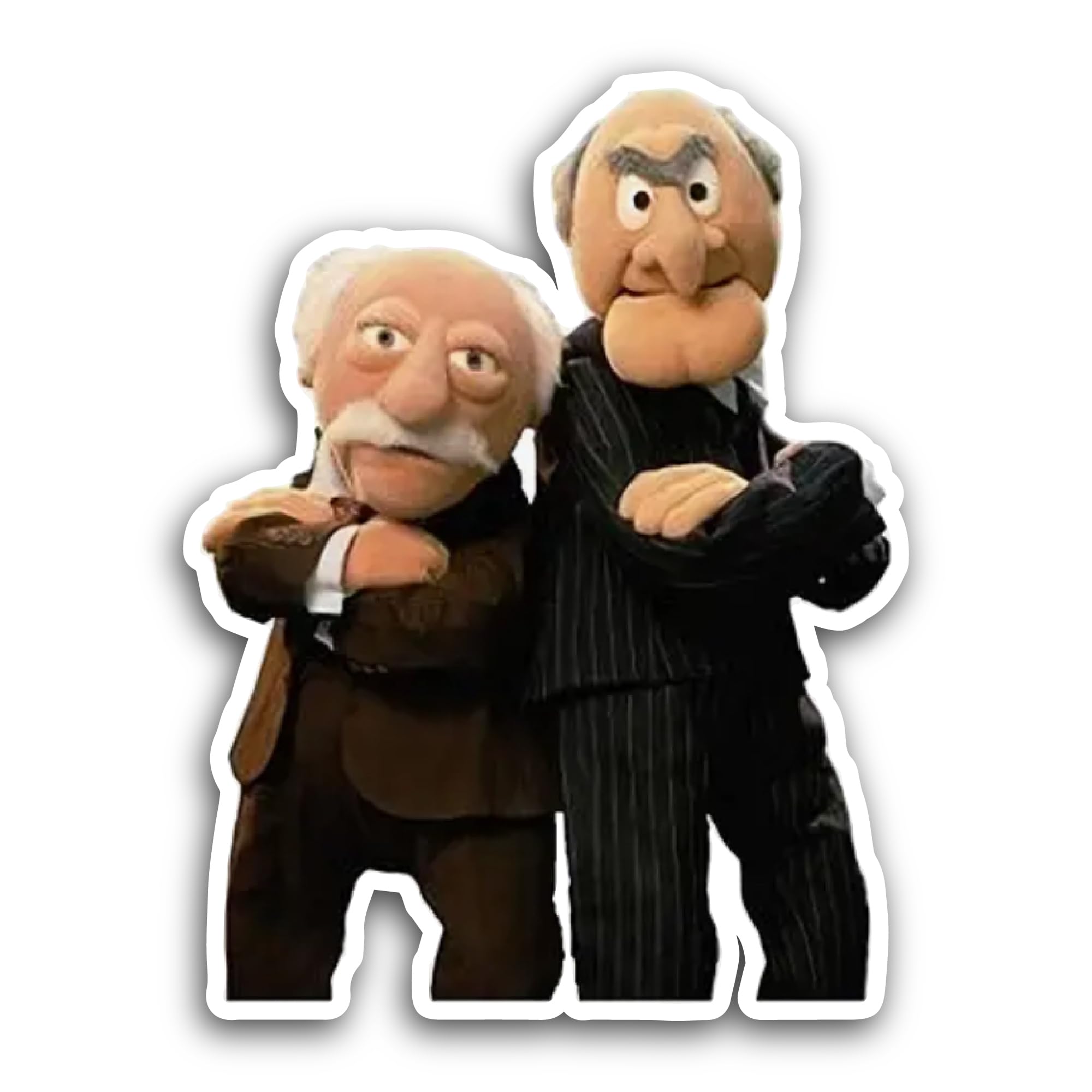 2 (Pieces) 3" and 5" SANITA'S Little Helper Sticker, Waterproof Vinyl Decals for Many Purpose Like C
