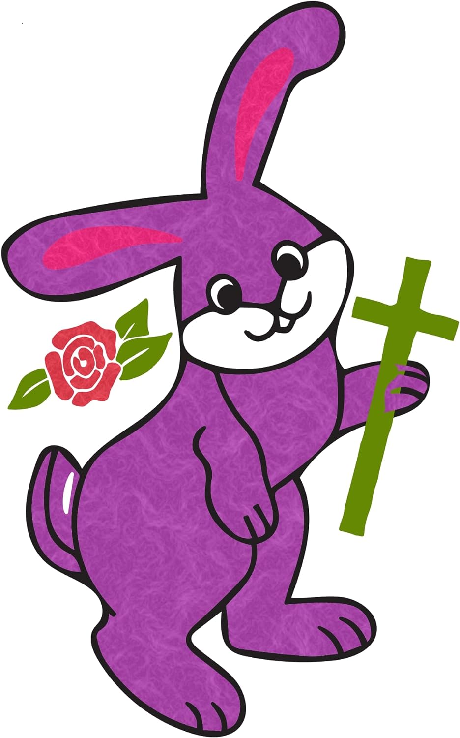 Inspirational Quote "Easter Bunny" Motivational Sticker Vinyl Decal Motivation Stickers- 5" Vinyl Sticker Waterproof