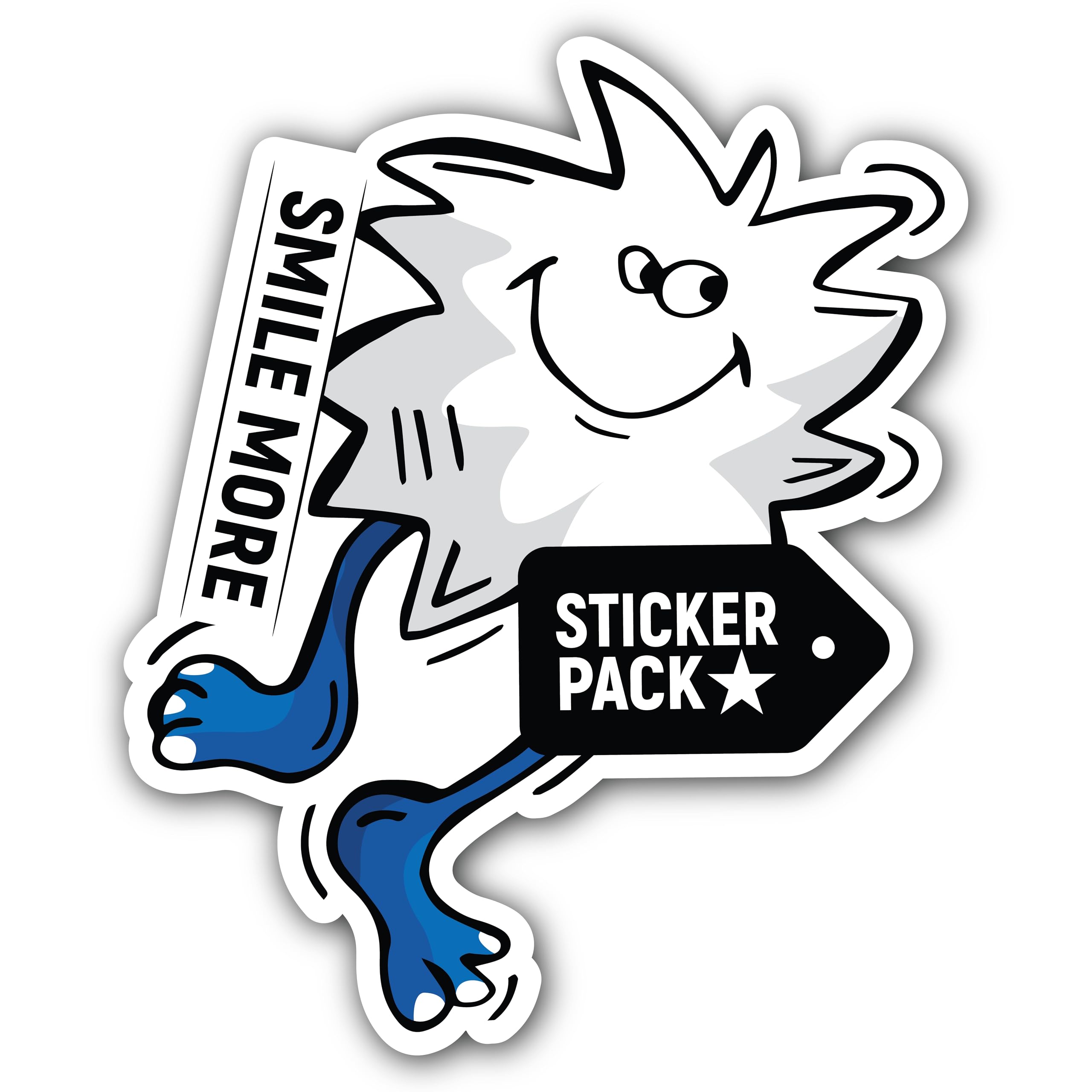 2 (Pieces) 3" and 5" Raccoon Reading in Library Sticker, Waterproof Vinyl Decals for Many Purpose Li