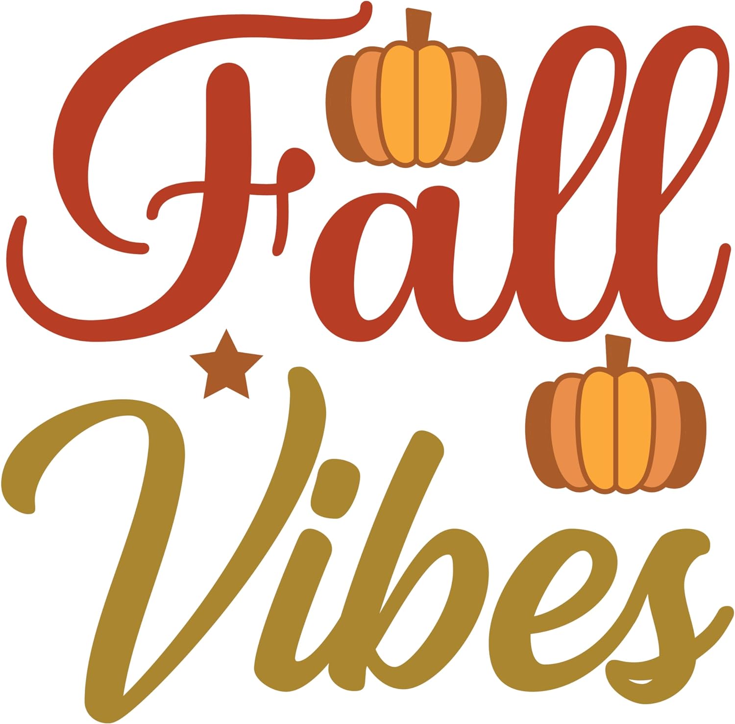 Inspirational Quote Fall Vibes Motivational Sticker Vinyl Decal Motivation Stickers- 5" Vinyl Sticker Waterproof