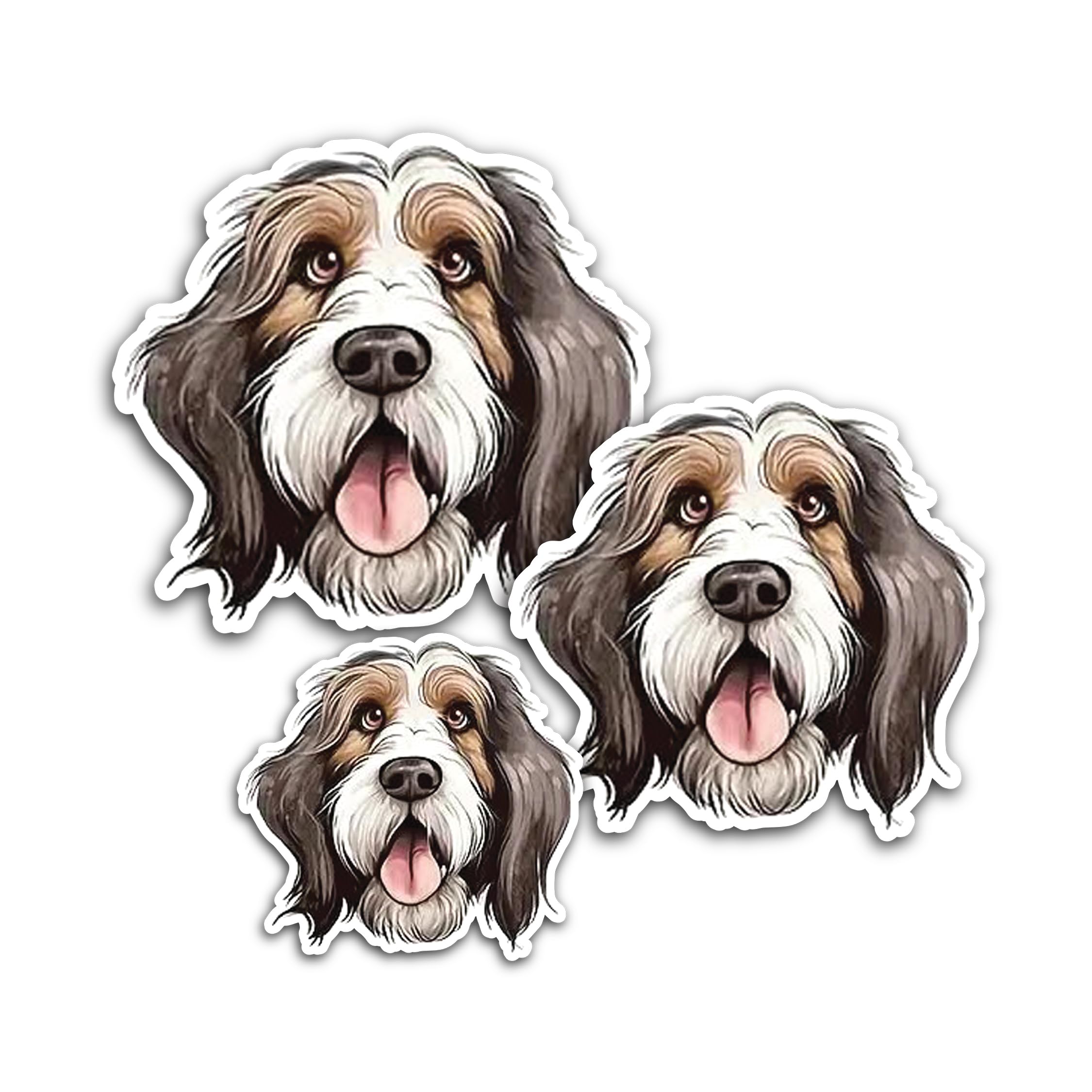 2 (Pieces) 3" and 5" Air Forced Sticker, Waterproof Vinyl Decals for Many Purpose Like Cars, Trucks,
