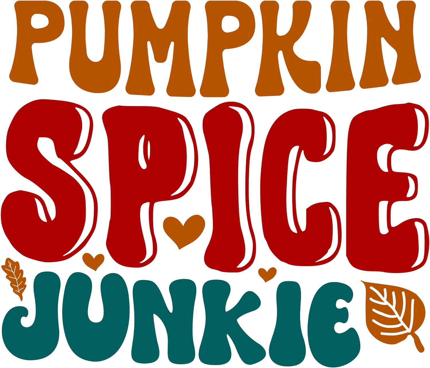 Inspirational Quote Pumpkin Spice Junkie Pretty Gift Motivational Sticker Vinyl Decal Motivation Stickers- 5" Vinyl Sticker Waterproof