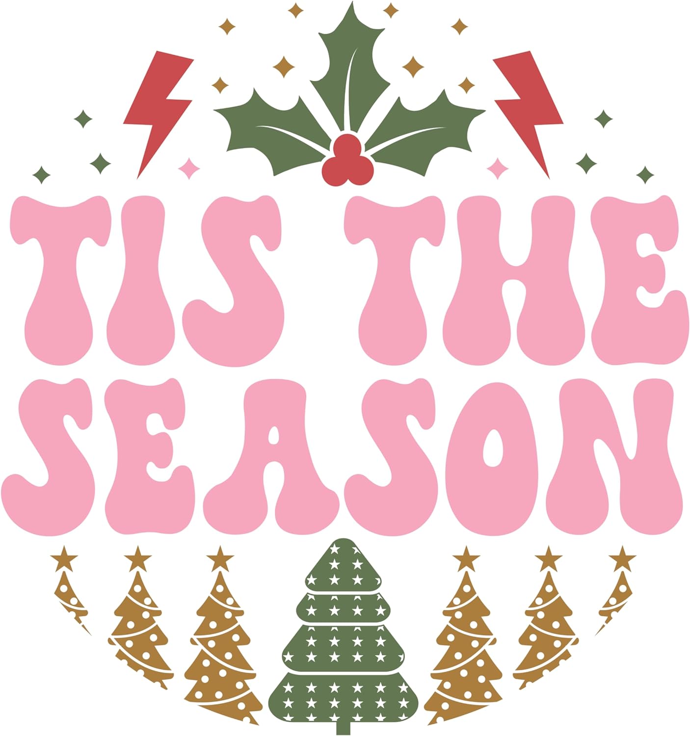 Inspirational Quote Tis The Season Motivational Sticker Vinyl Decal Motivation Stickers- 5" Vinyl Sticker Waterproof