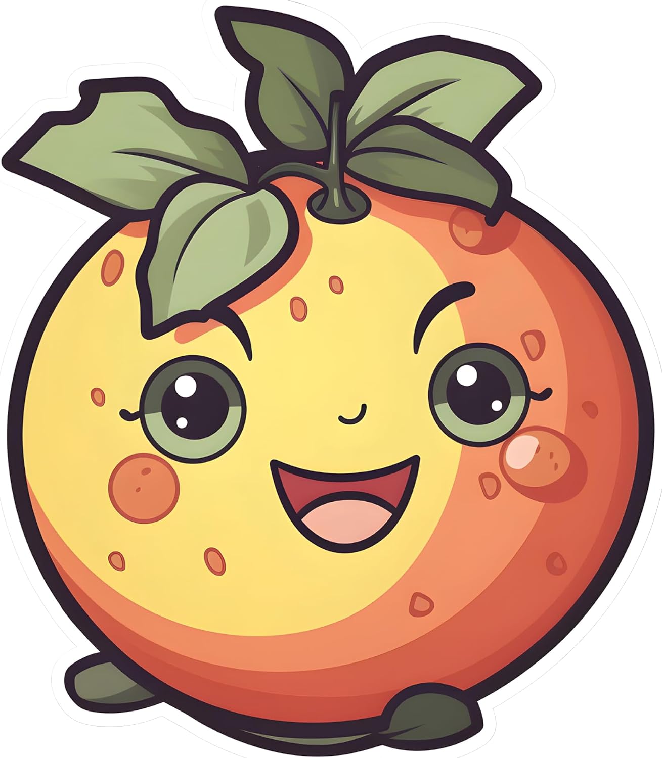 Inspirational Quote Cute Guava Sticker Motivational Sticker Vinyl Decal Motivation Stickers- 5" Vinyl Sticker Waterproof