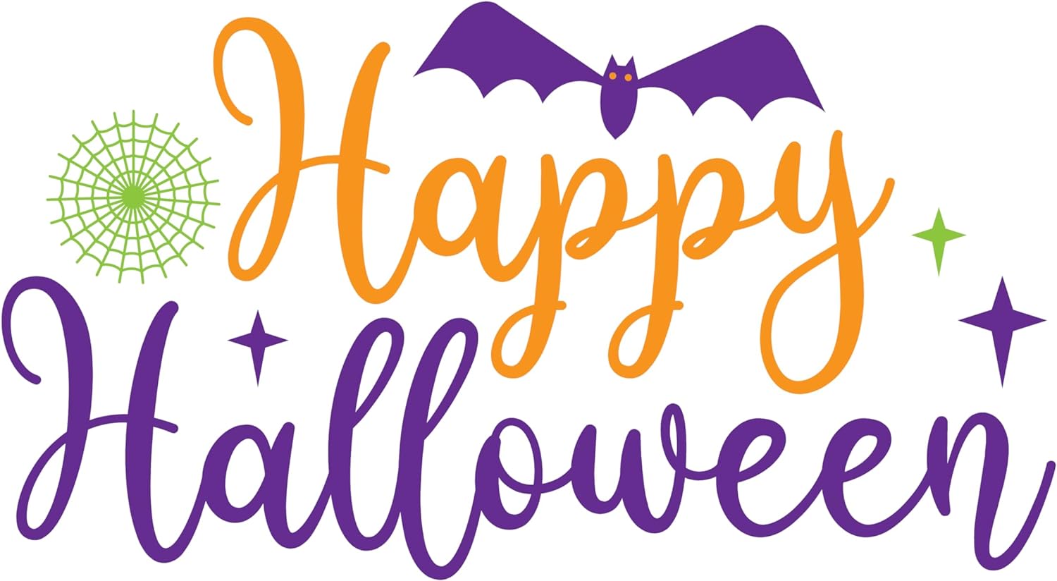 Inspirational Quote Happy Halloween, Wonderful Sticker Motivational Sticker Vinyl Decal Motivation Stickers- 5" Vinyl Sticker Waterproof