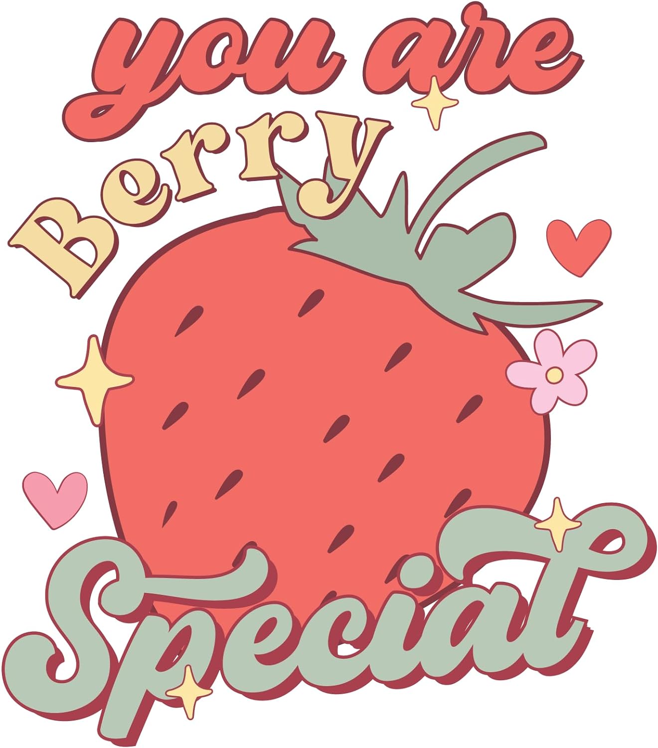 Inspirational Quote You are Berry Special Motivational Sticker Vinyl Decal Motivation Stickers- 5" Vinyl Sticker Waterproof