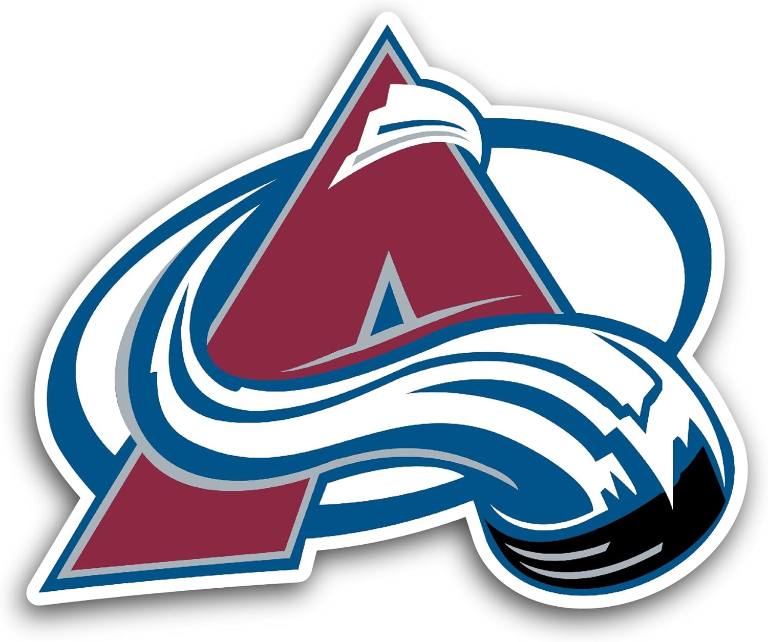 2 (Pieces) 3" and 5" Colorad0 Avalanche Sticker, Waterproof Vinyl Decals for Many Purpose Like Cars, Trucks, Laptops, Phones, Windows and More