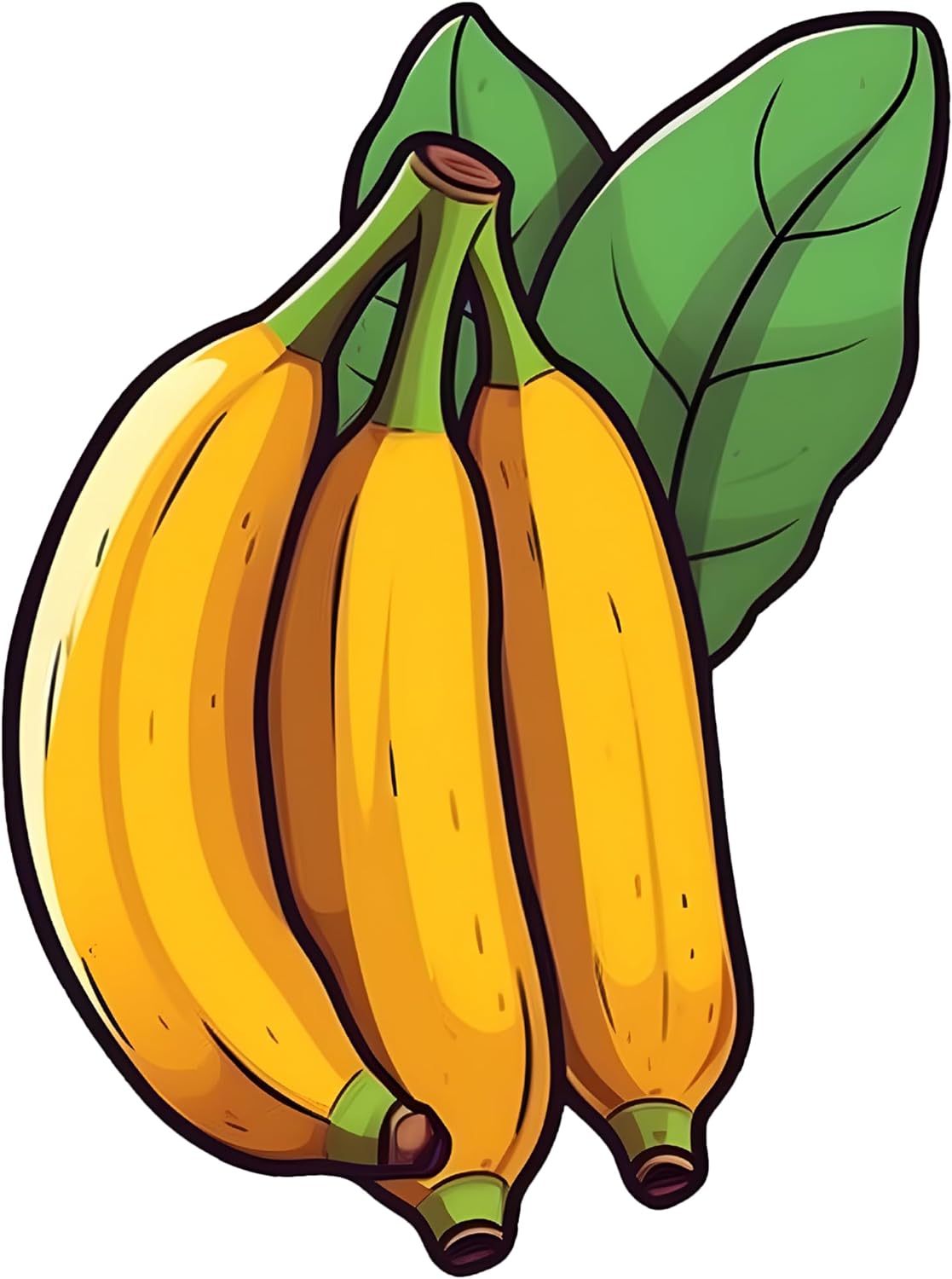 Inspirational Quote Fresh Fruit Bananas Motivational Sticker Vinyl Decal Motivation Stickers- 5" Vinyl Sticker Waterproof