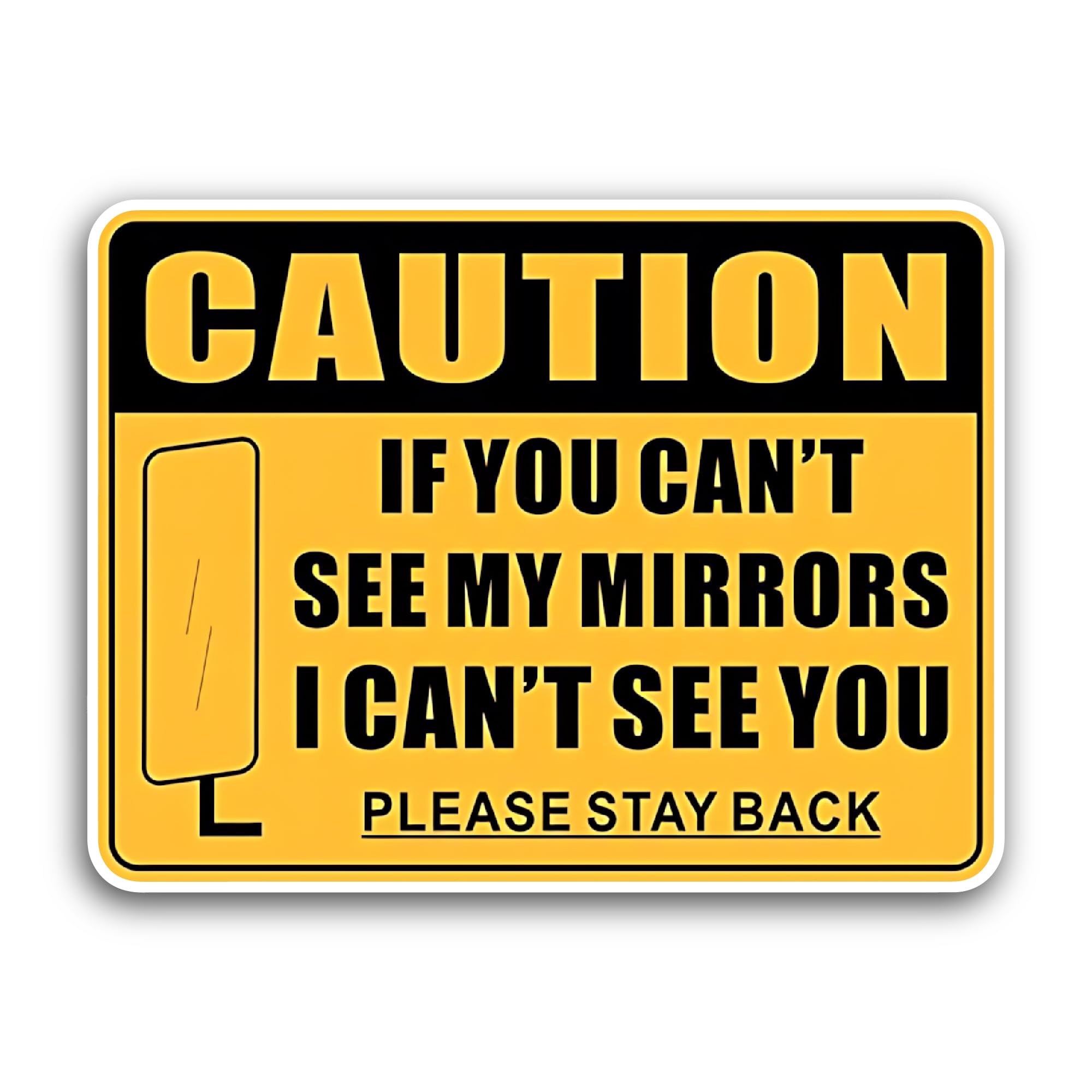 2 (Pieces) 3" and 5" Hahaha Emoji Sticker, Waterproof Vinyl Decals for Many Purpose Like Cars, Truck