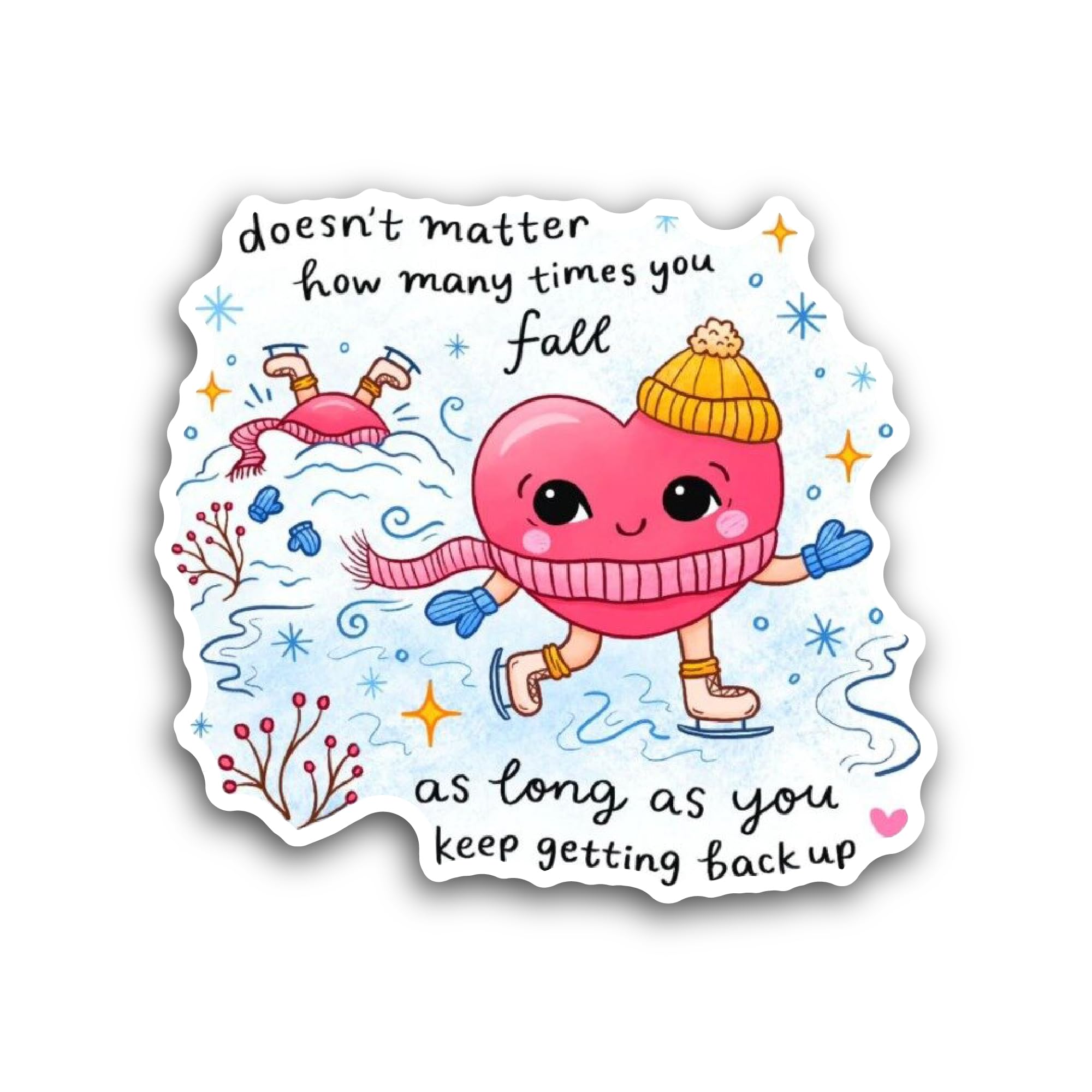 2 (Pieces) 3" and 5" Funny Girl Sticker, Waterproof Vinyl Decals for Many Purpose Like Cars, Trucks,
