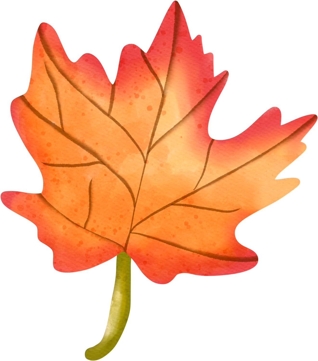 Inspirational Quote Cartoon Maple Leaf Motivational Sticker Vinyl Decal Motivation Stickers- 5" Vinyl Sticker Waterproof