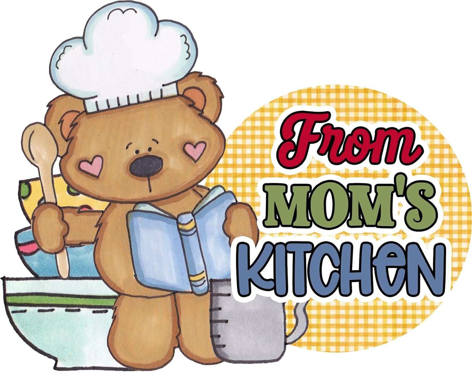 Inspirational Quote for Mom's Kitchen Motivational Sticker Vinyl Decal Motivation Stickers- 5" Vinyl Sticker Waterproof