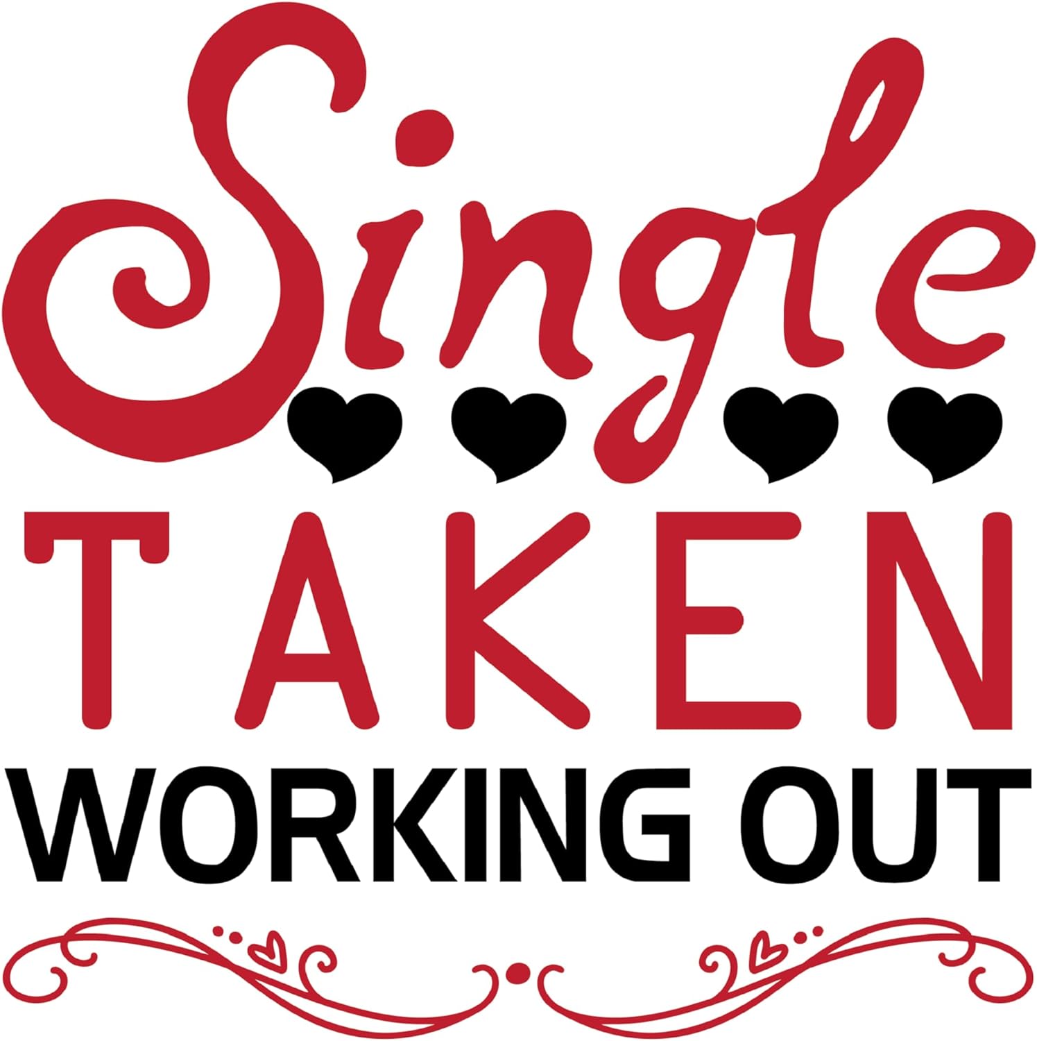 Inspirational Quote Single Taken Working Out Motivational Sticker Vinyl Decal Motivation Stickers- 5" Vinyl Sticker Waterproof