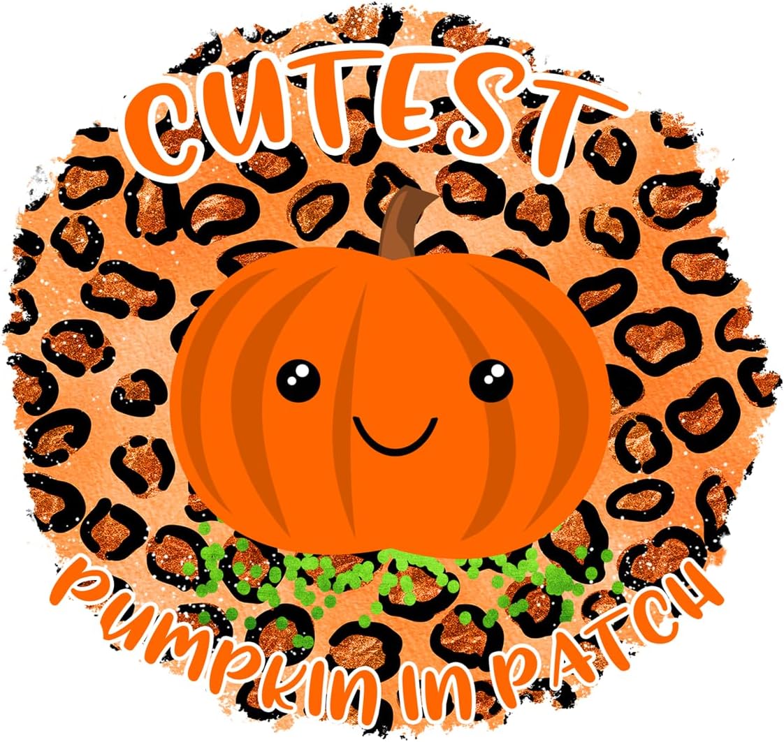Inspirational Quote Cutest Pumpkin In Patoh Motivational Sticker Vinyl Decal Motivation Stickers- 5" Vinyl Sticker Waterproof