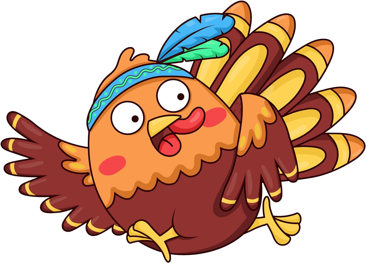 Inspirational Quote Bird Headband With Feathers Motivational Sticker Vinyl Decal Motivation Stickers- 5" Vinyl Sticker Waterproof