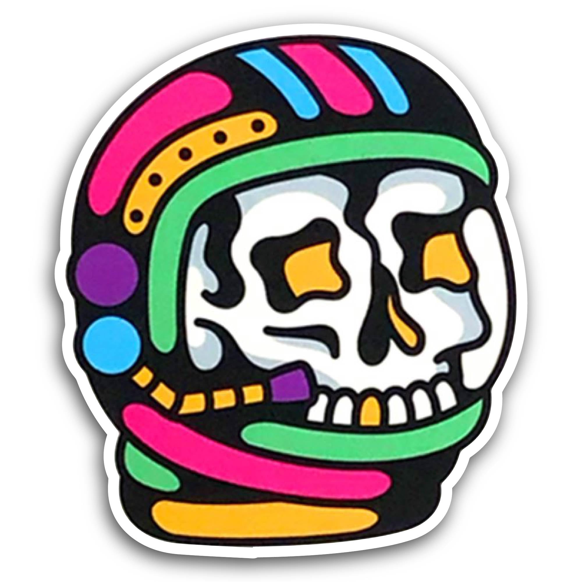 2 (Pieces) 2" and 3" Black and White Singer Portraits Sticker, Waterproof Vinyl Decals for Many Purp